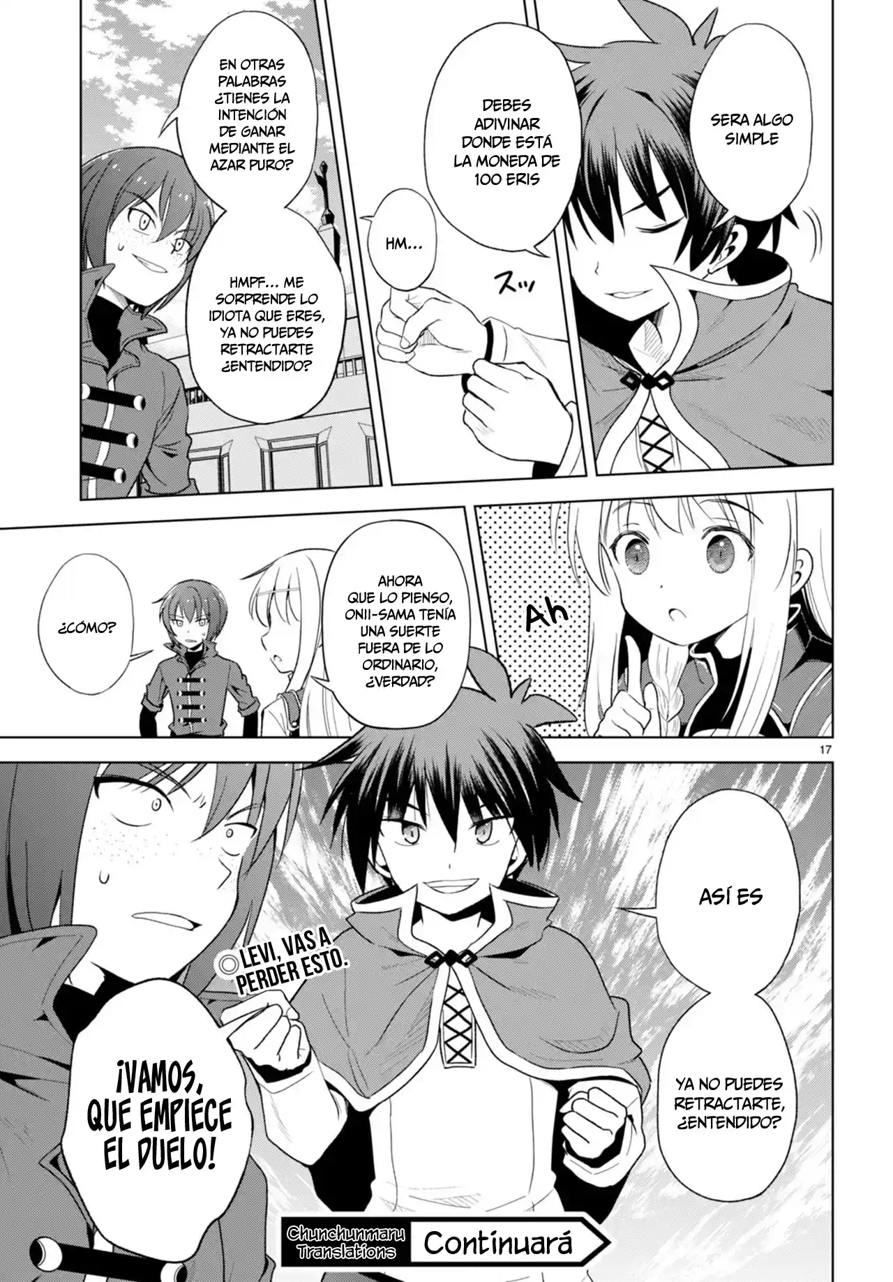 KonoSuba: God's Blessing On This Wonderful World! - Capítulo 110 - Página 17 - LectorTMOo