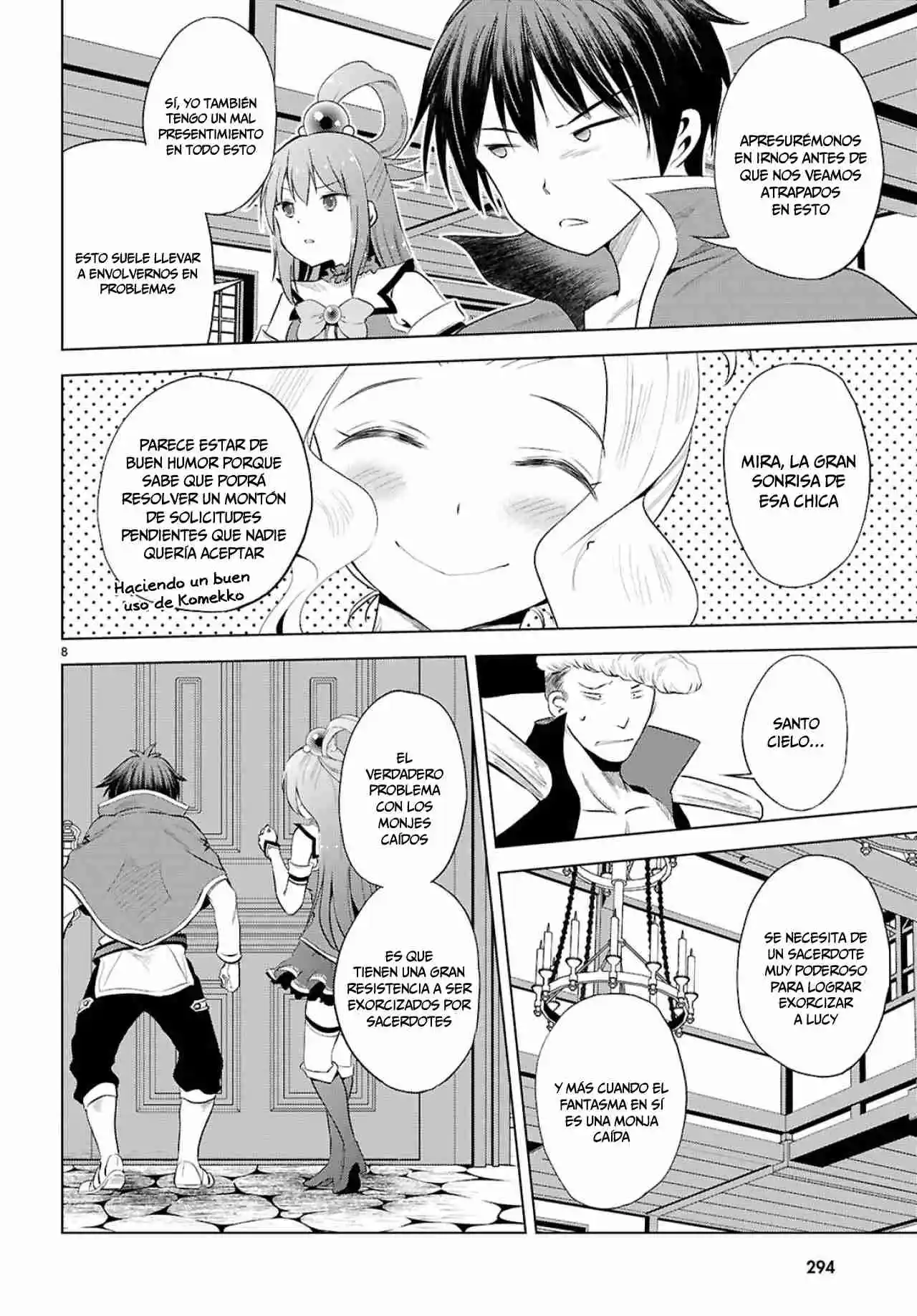 KonoSuba: God's Blessing On This Wonderful World! - Capítulo 125 - Página 9 - LectorTMOo