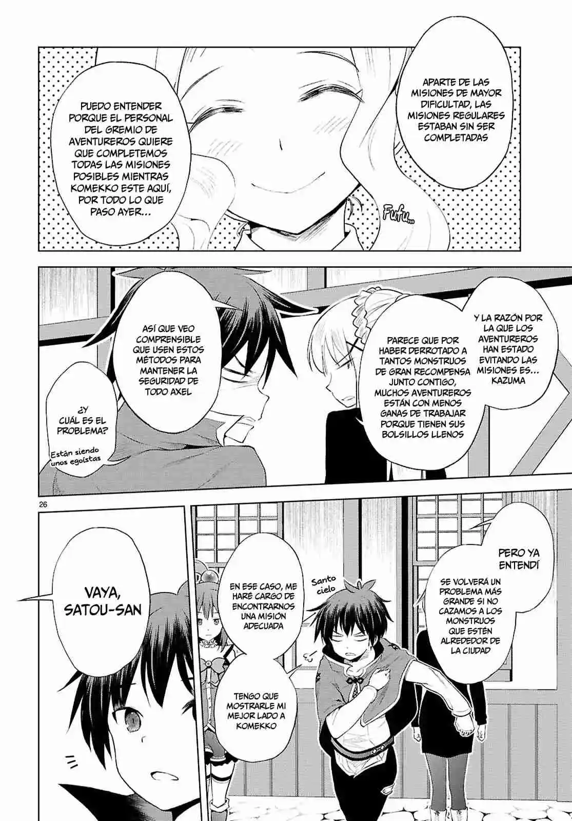 KonoSuba: God's Blessing On This Wonderful World! - Capítulo 126 - Página 27 - LectorTMOo