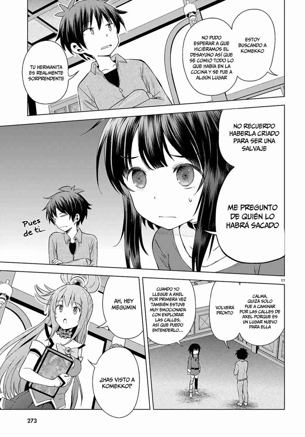 KonoSuba: God's Blessing On This Wonderful World! - Capítulo 129 - Página 12 - LectorTMOo