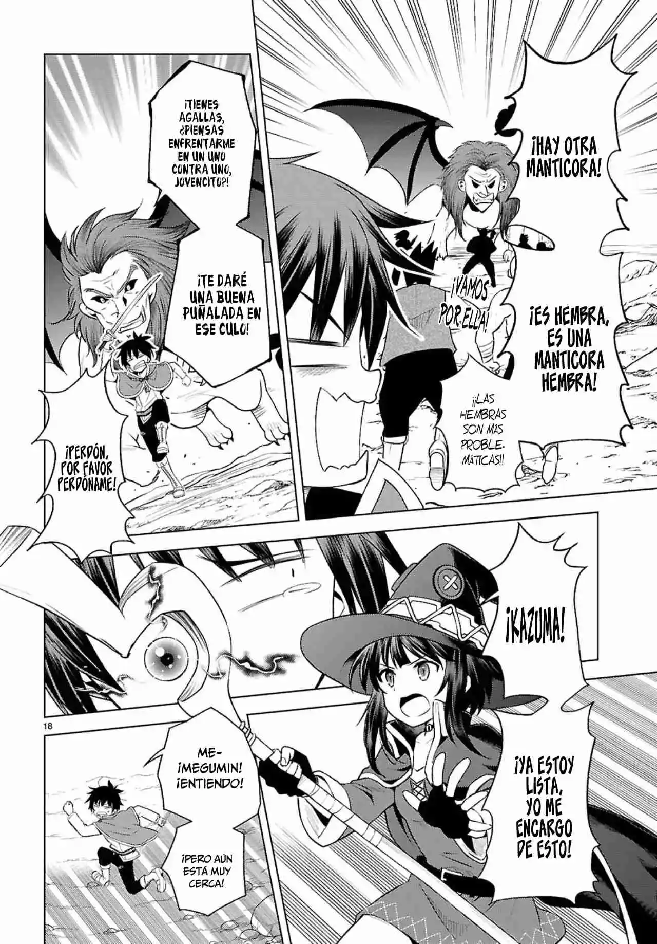 KonoSuba: God's Blessing On This Wonderful World! - Capítulo 130 - Página 19 - LectorTMOo