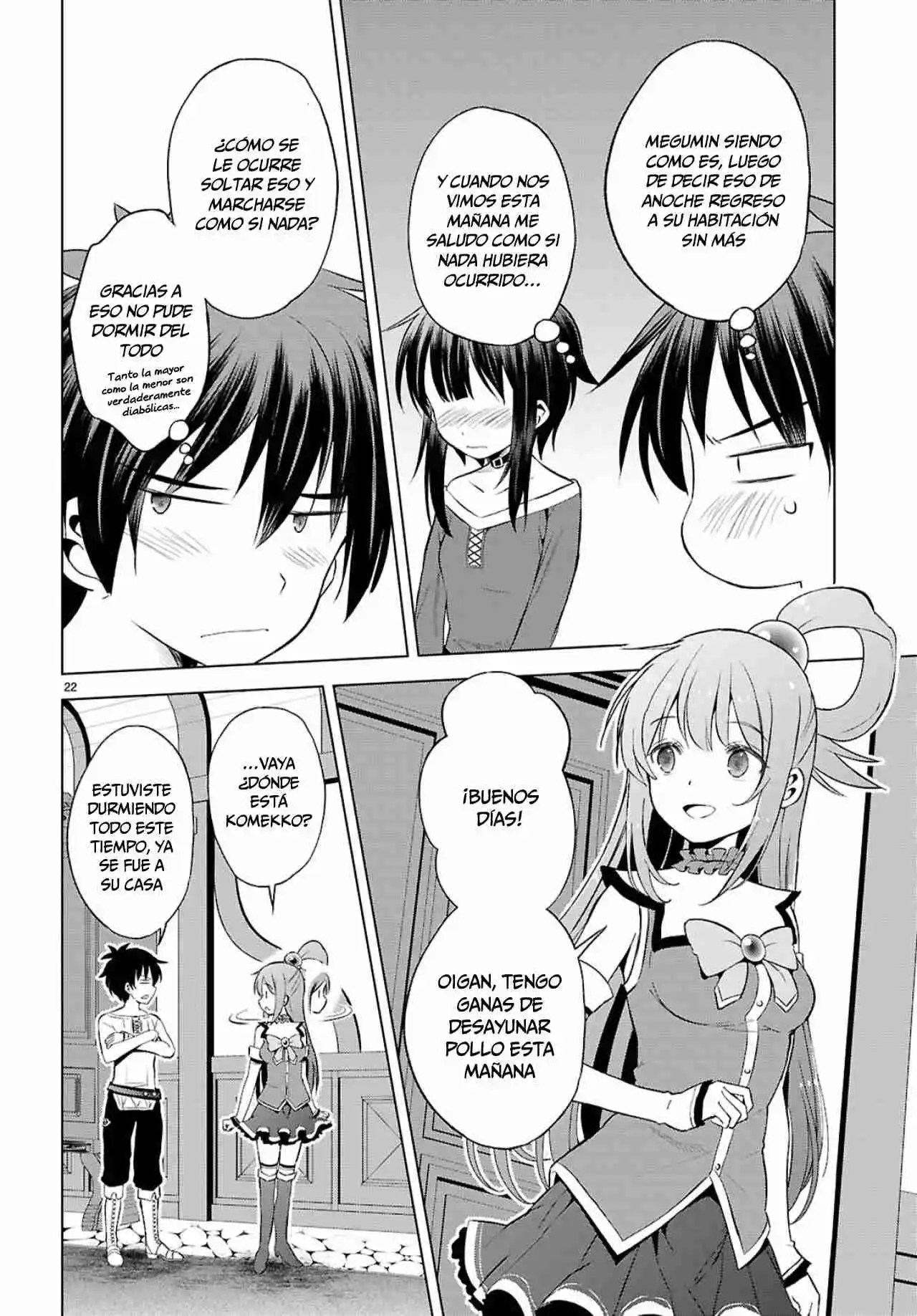 KonoSuba: God's Blessing On This Wonderful World! - Capítulo 131 - Página 22 - LectorTMOo