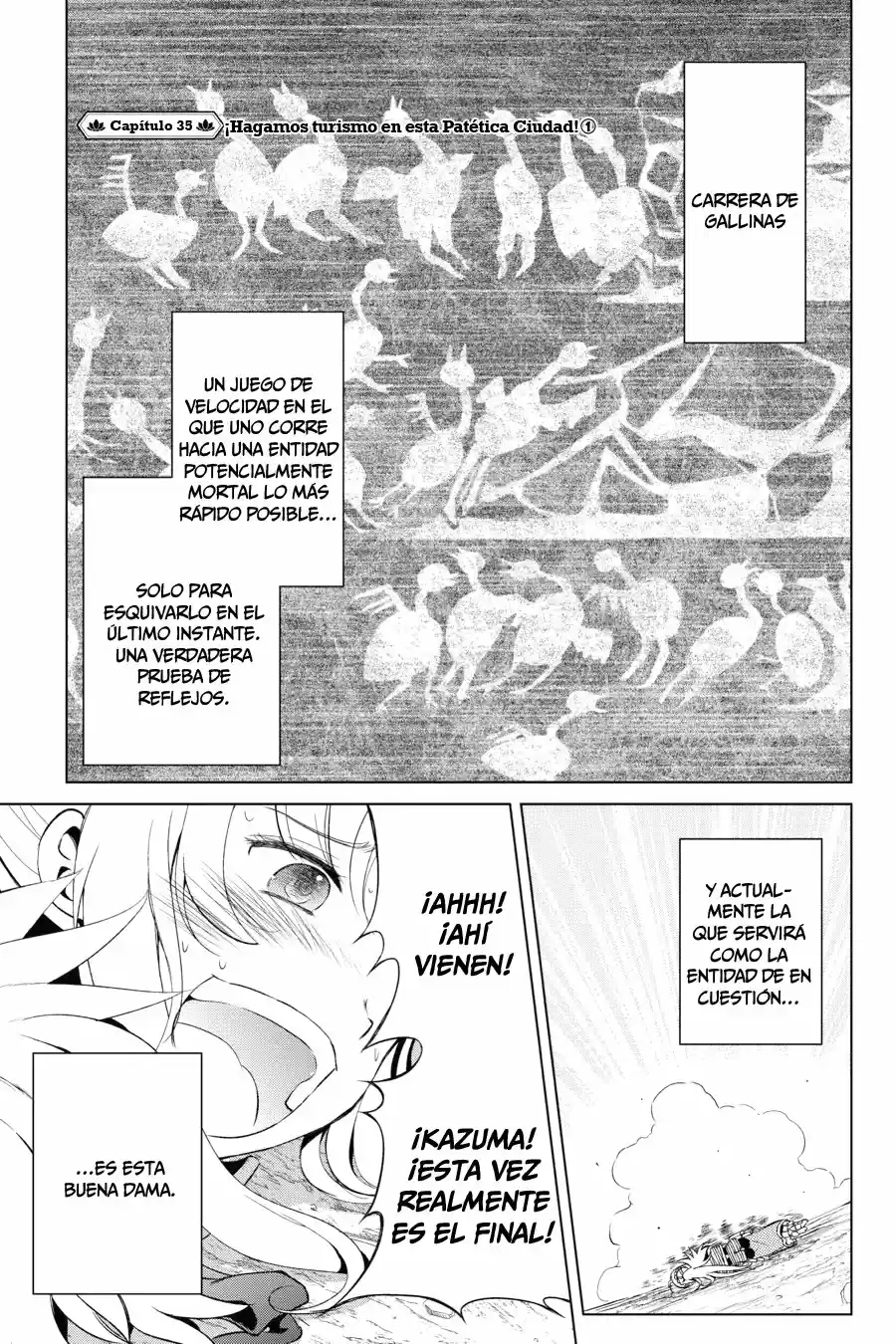 KonoSuba: God's Blessing On This Wonderful World! - Capítulo 35 - Página 1 - LectorTMOo