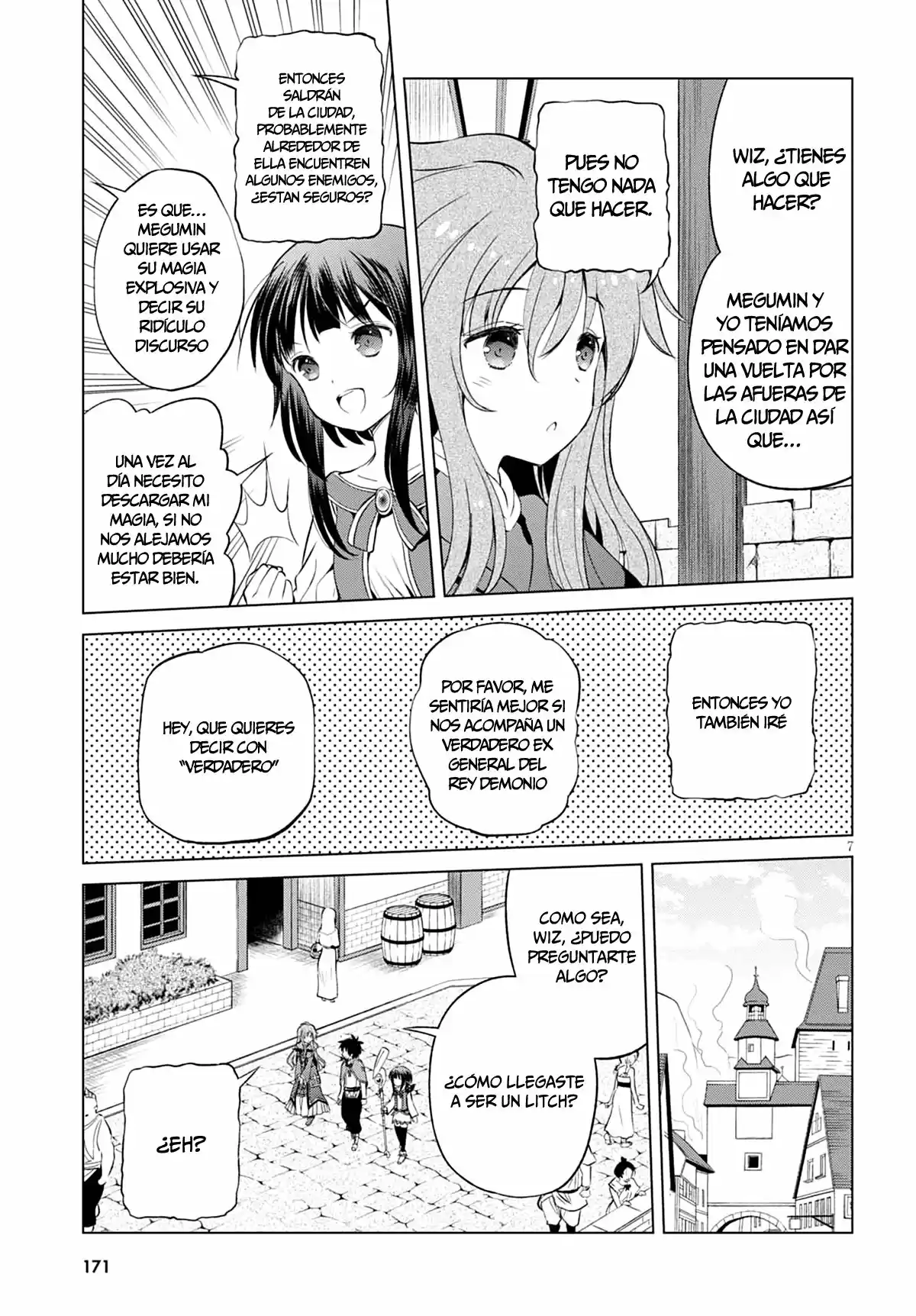 KonoSuba: God's Blessing On This Wonderful World! - Capítulo 38 - Página 7 - LectorTMOo