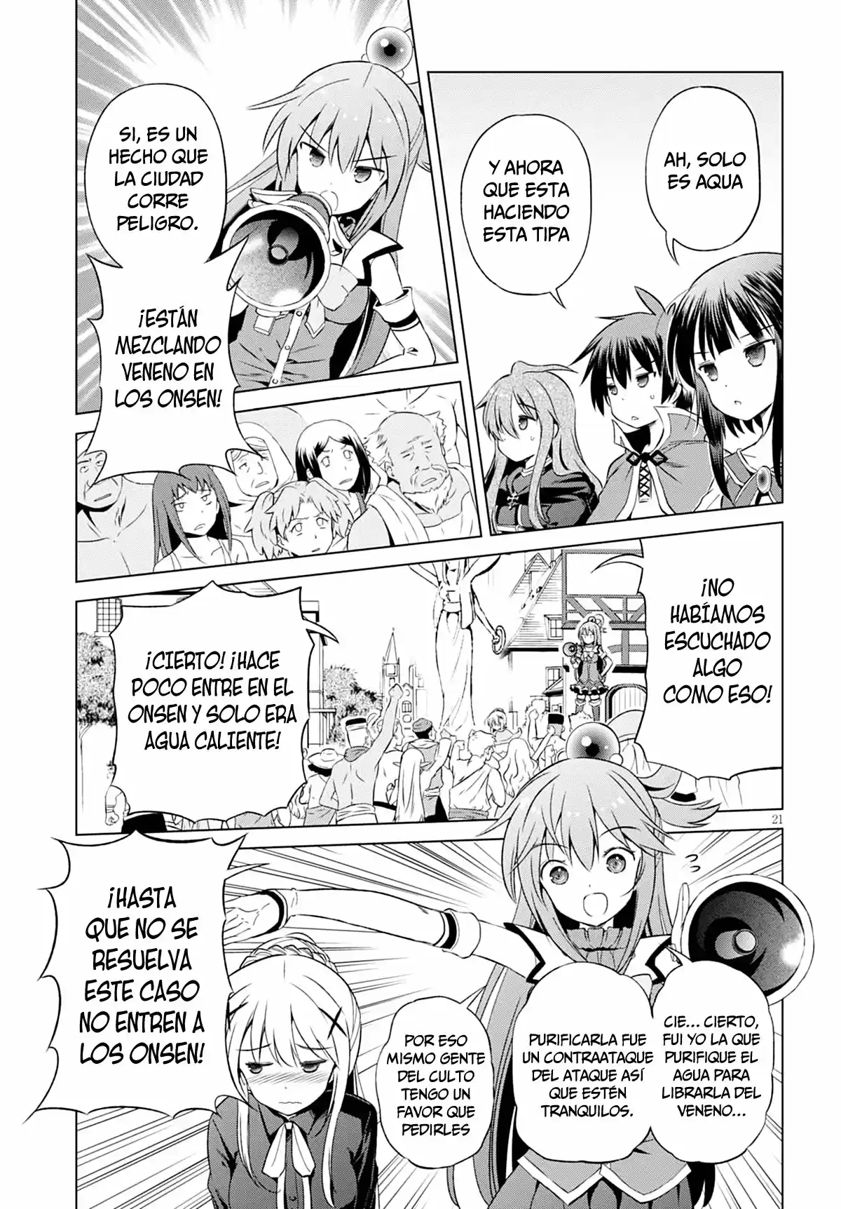 KonoSuba: God's Blessing On This Wonderful World! - Capítulo 38 - Página 21 - LectorTMOo