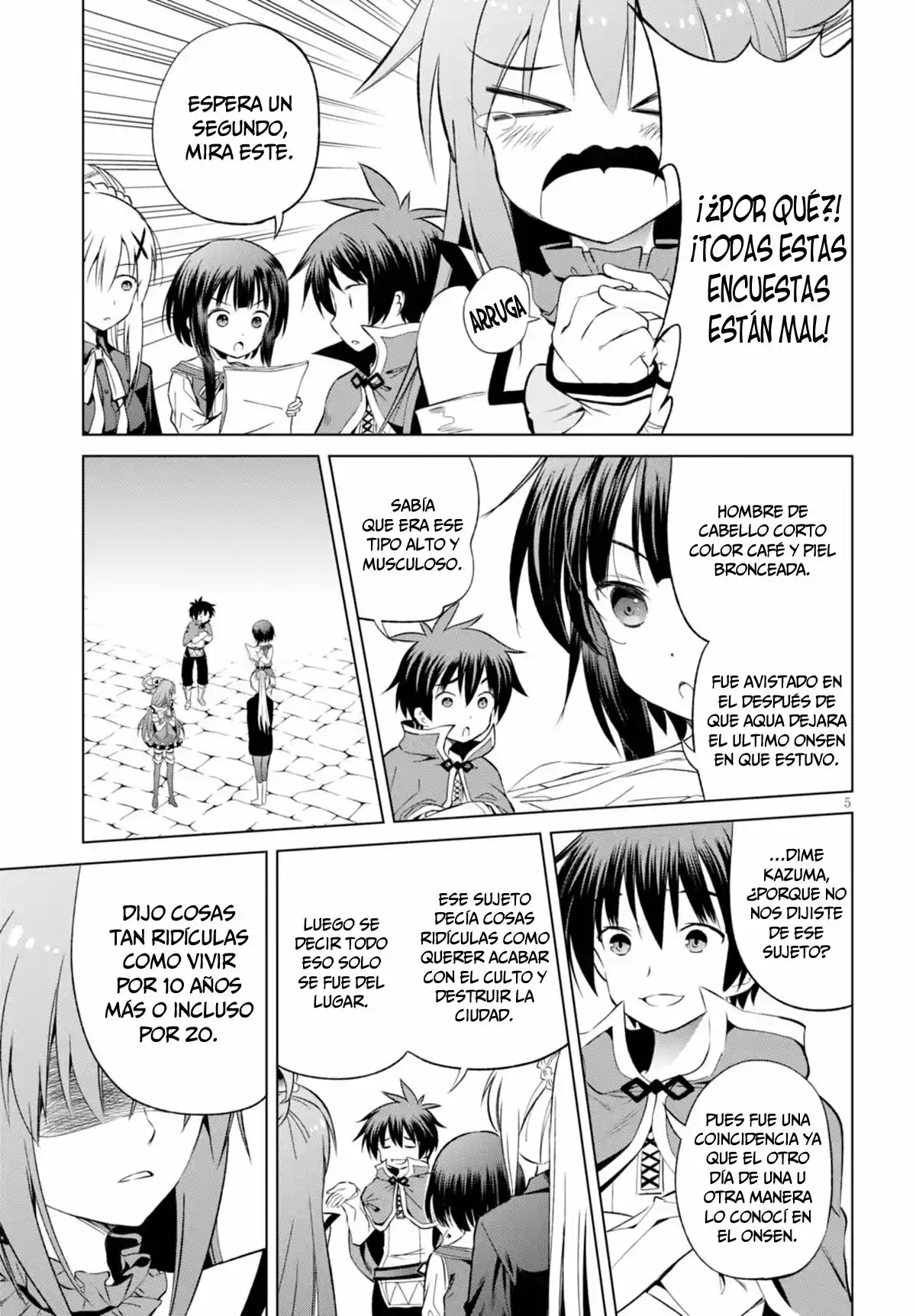 KonoSuba: God's Blessing On This Wonderful World! - Capítulo 39 - Página 5 - LectorTMOo