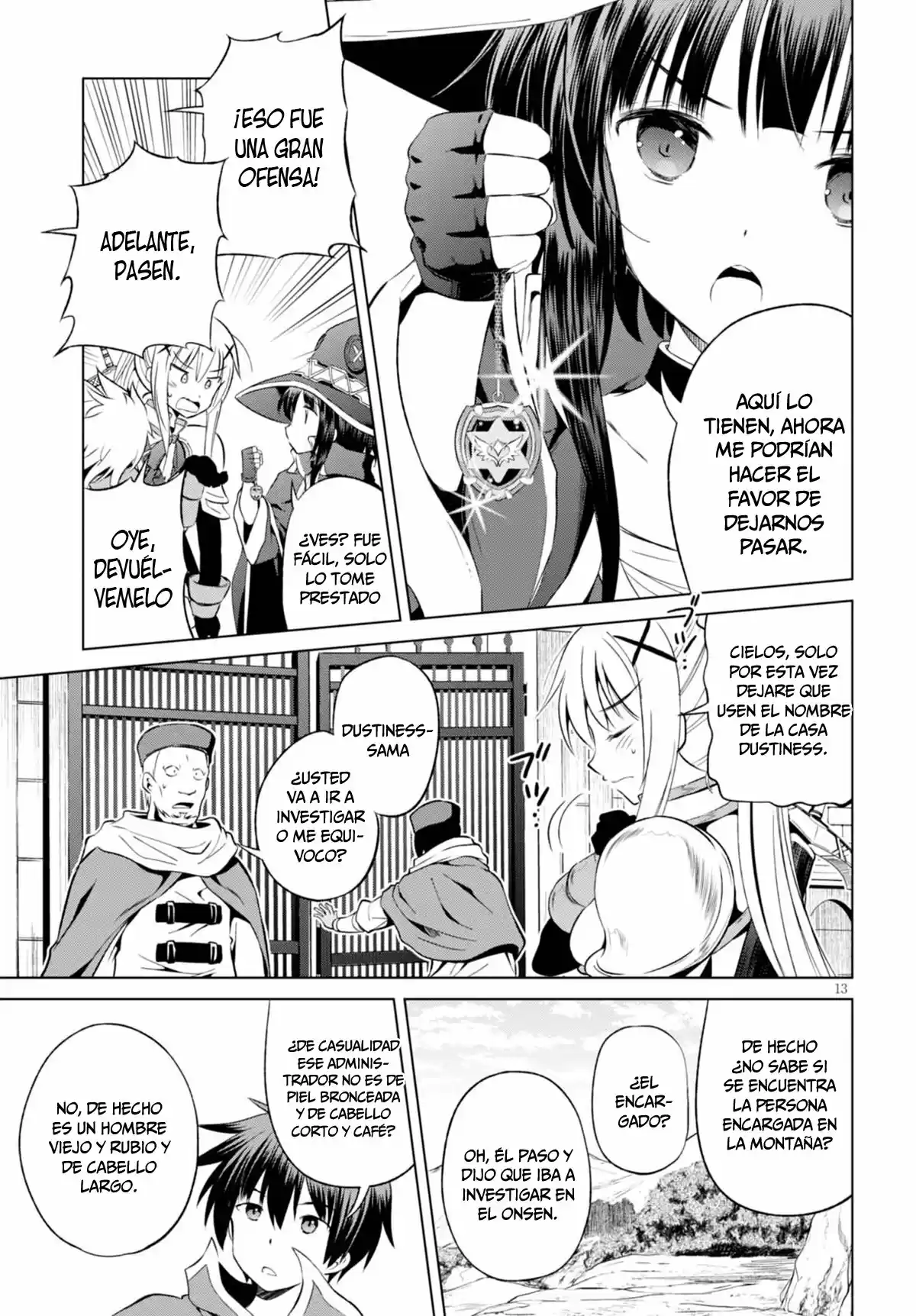 KonoSuba: God's Blessing On This Wonderful World! - Capítulo 39 - Página 13 - LectorTMOo