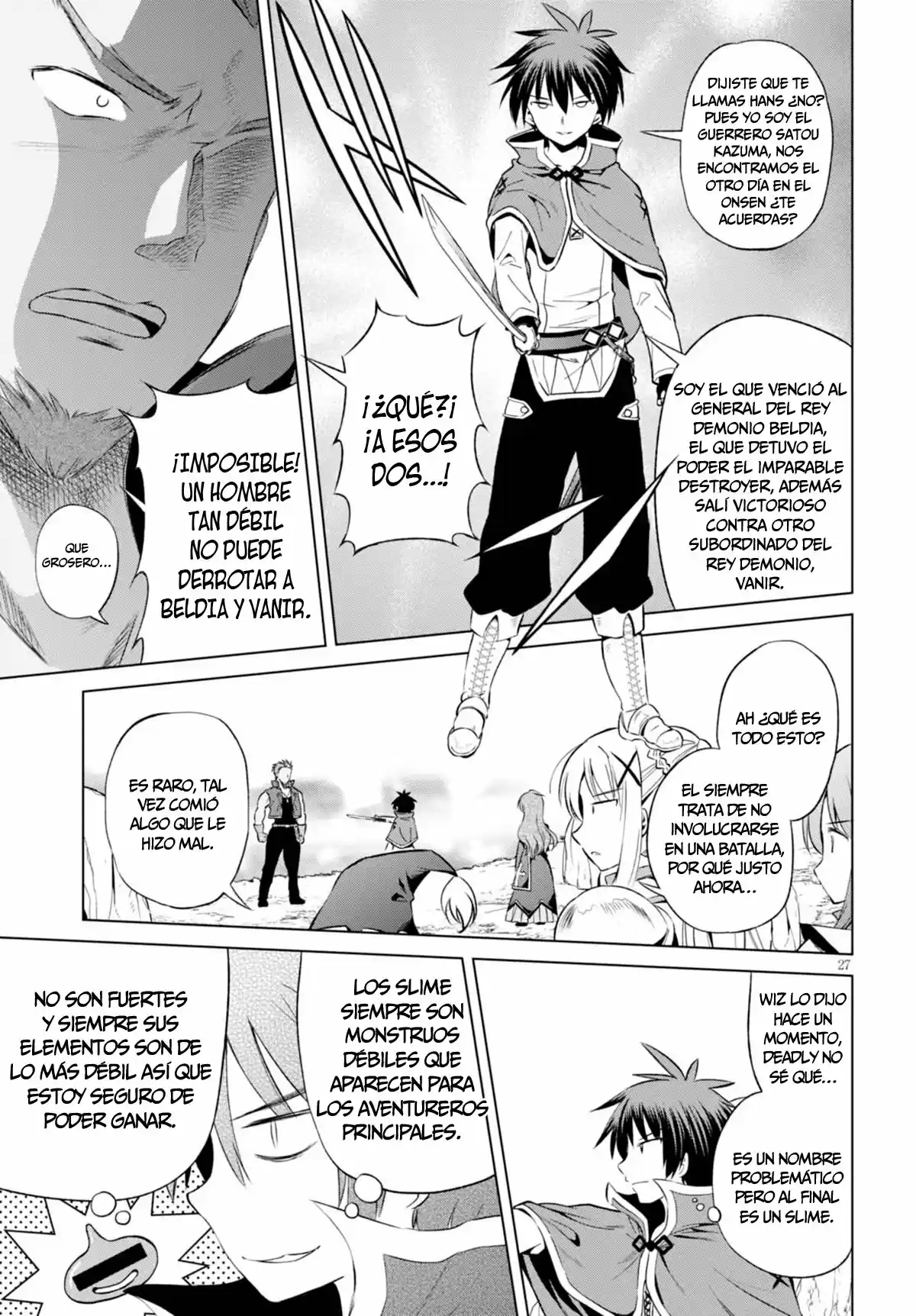 KonoSuba: God's Blessing On This Wonderful World! - Capítulo 39 - Página 27 - LectorTMOo
