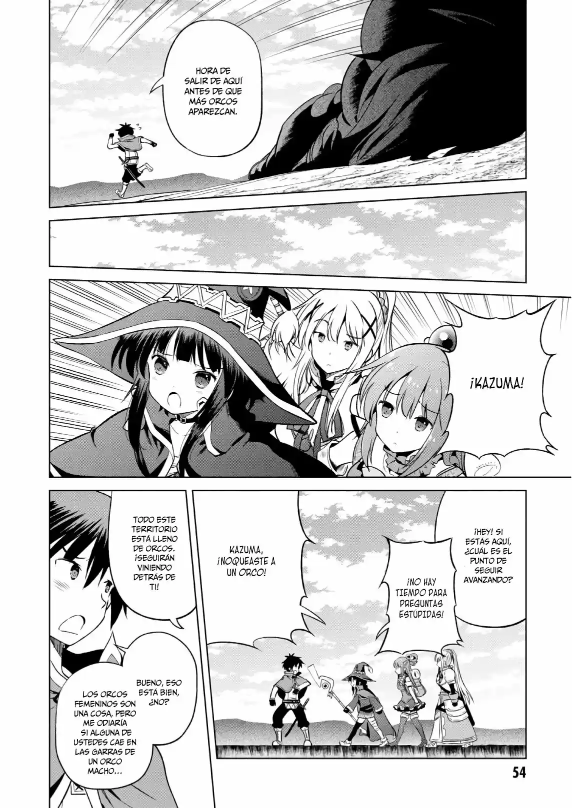 KonoSuba: God's Blessing On This Wonderful World! - Capítulo 45 - Página 4 - LectorTMOo