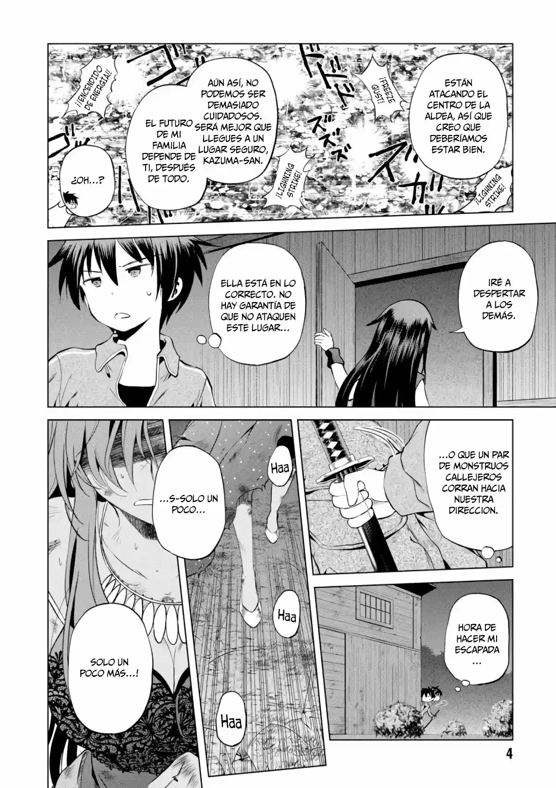 KonoSuba: God's Blessing On This Wonderful World! - Capítulo 49 - Página 4 - LectorTMOo