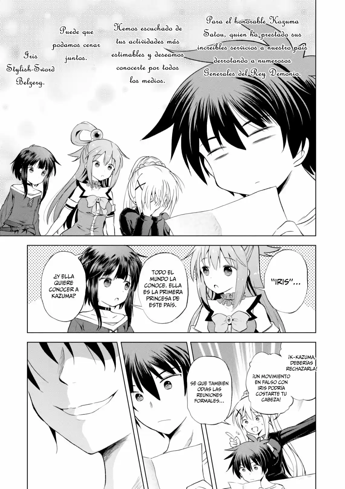 KonoSuba: God's Blessing On This Wonderful World! - Capítulo 54 - Página 9 - LectorTMOo