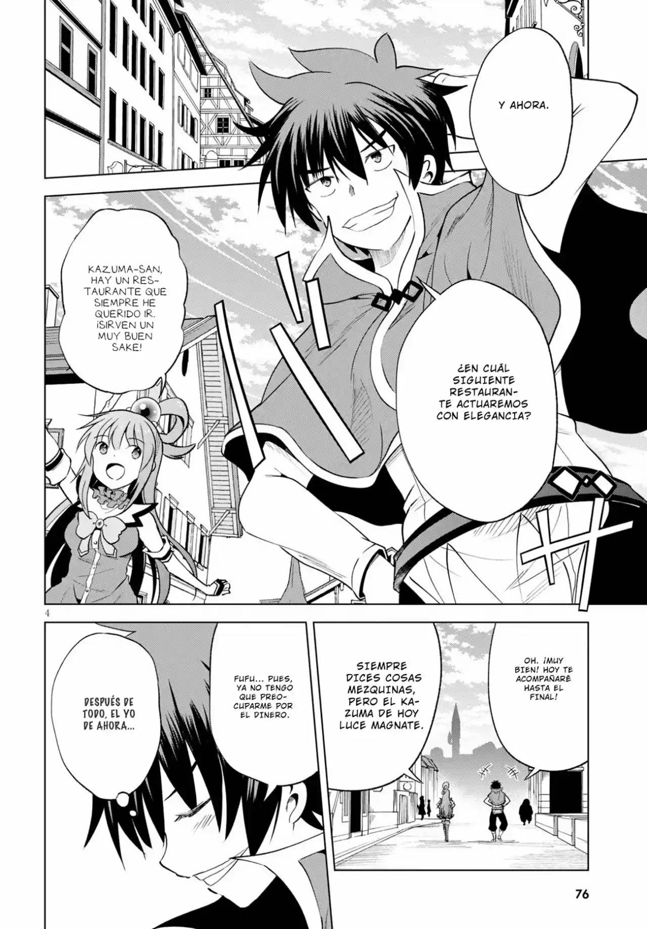 KonoSuba: God's Blessing On This Wonderful World! - Capítulo 67 - Página 4 - LectorTMOo