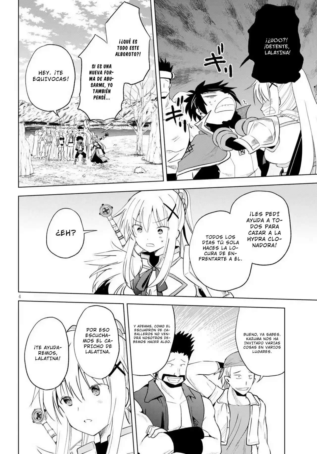 KonoSuba: God's Blessing On This Wonderful World! - Capítulo 70 - Página 4 - LectorTMOo