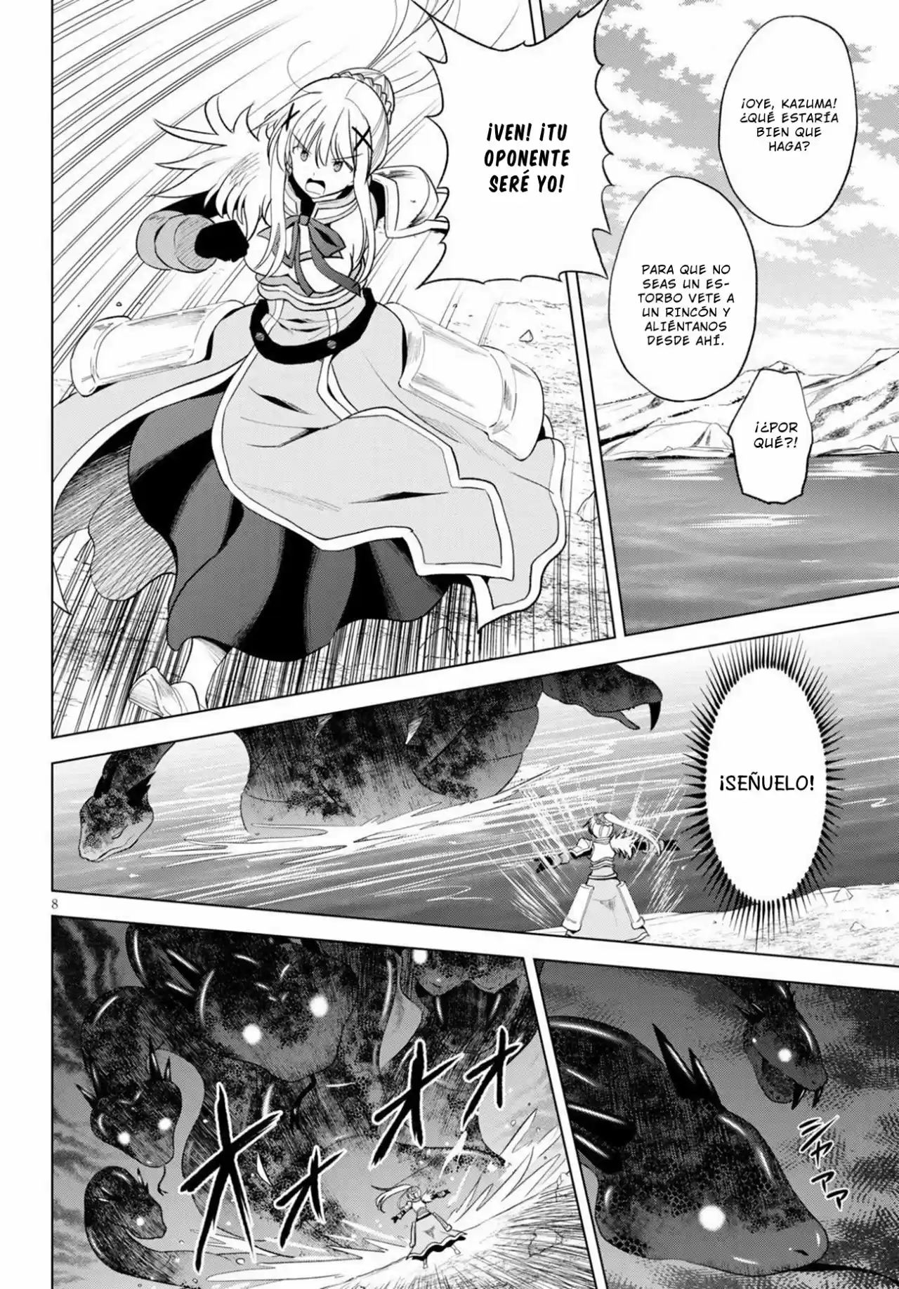 KonoSuba: God's Blessing On This Wonderful World! - Capítulo 70 - Página 8 - LectorTMOo