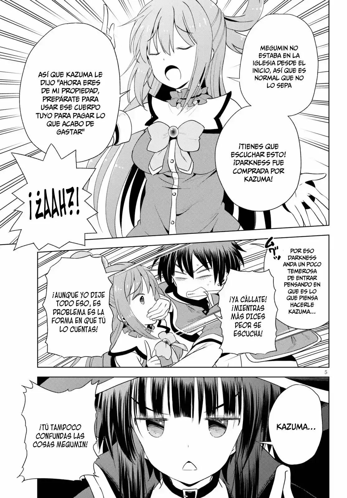 KonoSuba: God's Blessing On This Wonderful World! - Capítulo 79 - Página 6 - LectorTMOo