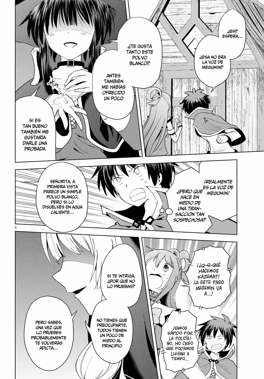 KonoSuba: God's Blessing On This Wonderful World! - Capítulo 82 - Página 7 - LectorTMOo