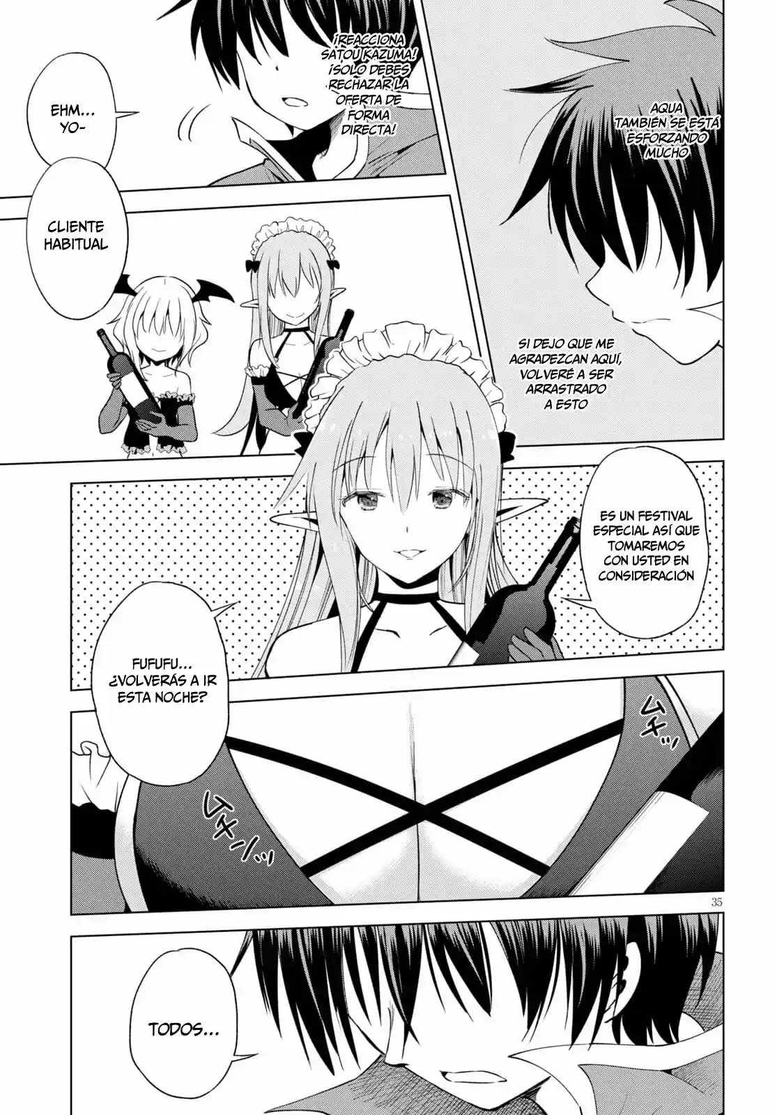 KonoSuba: God's Blessing On This Wonderful World! - Capítulo 85 - Página 37 - LectorTMOo