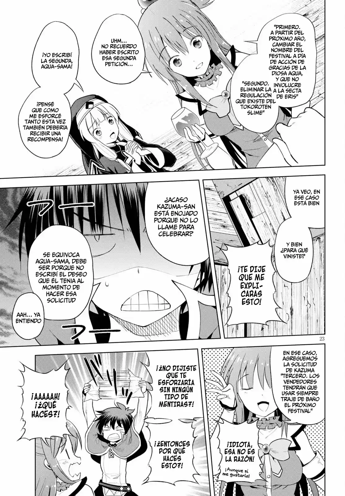 KonoSuba: God's Blessing On This Wonderful World! - Capítulo 87 - Página 24 - LectorTMOo