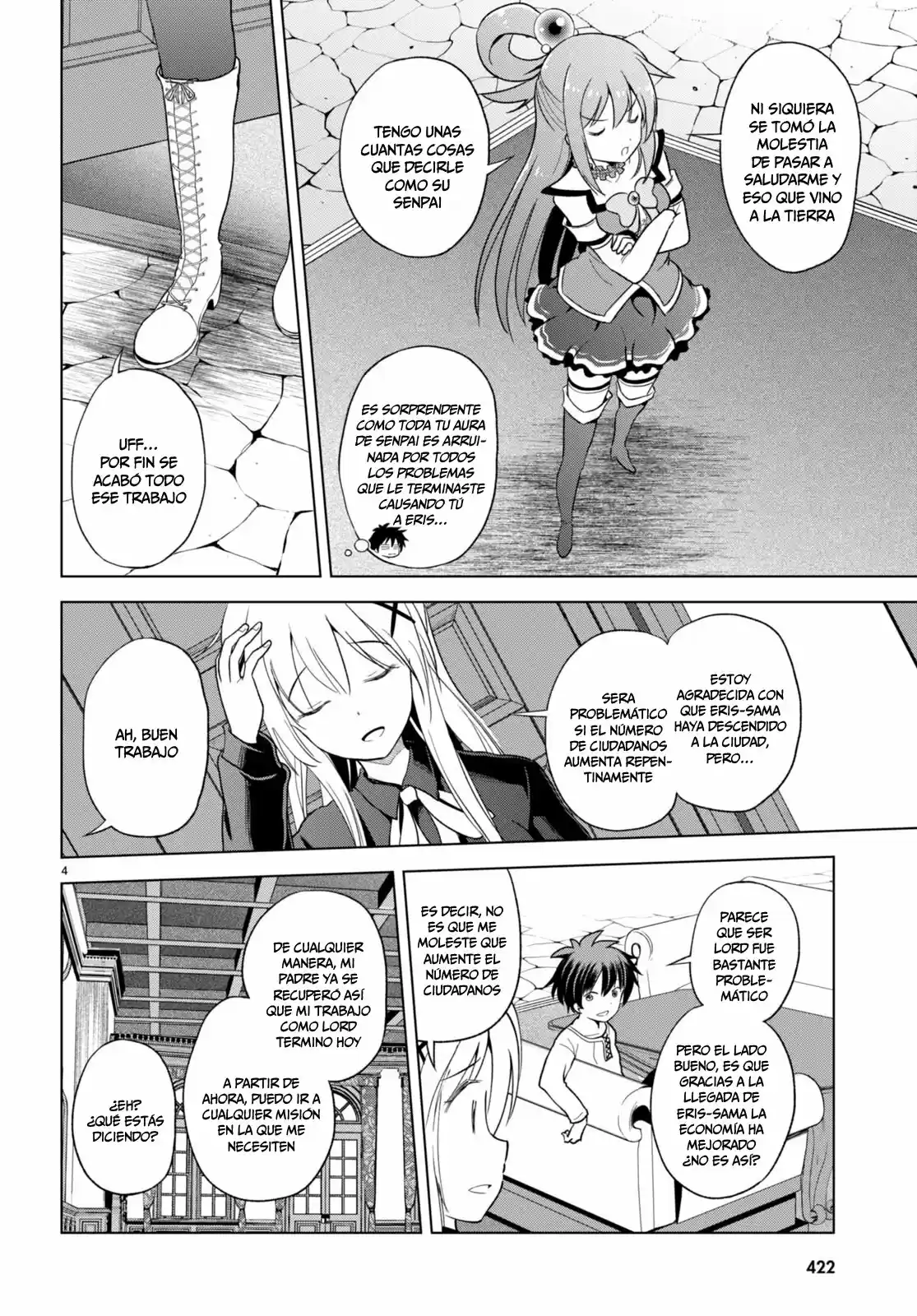 KonoSuba: God's Blessing On This Wonderful World! - Capítulo 91 - Página 5 - LectorTMOo