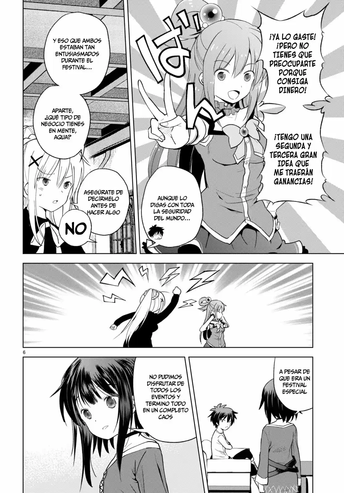 KonoSuba: God's Blessing On This Wonderful World! - Capítulo 91 - Página 7 - LectorTMOo
