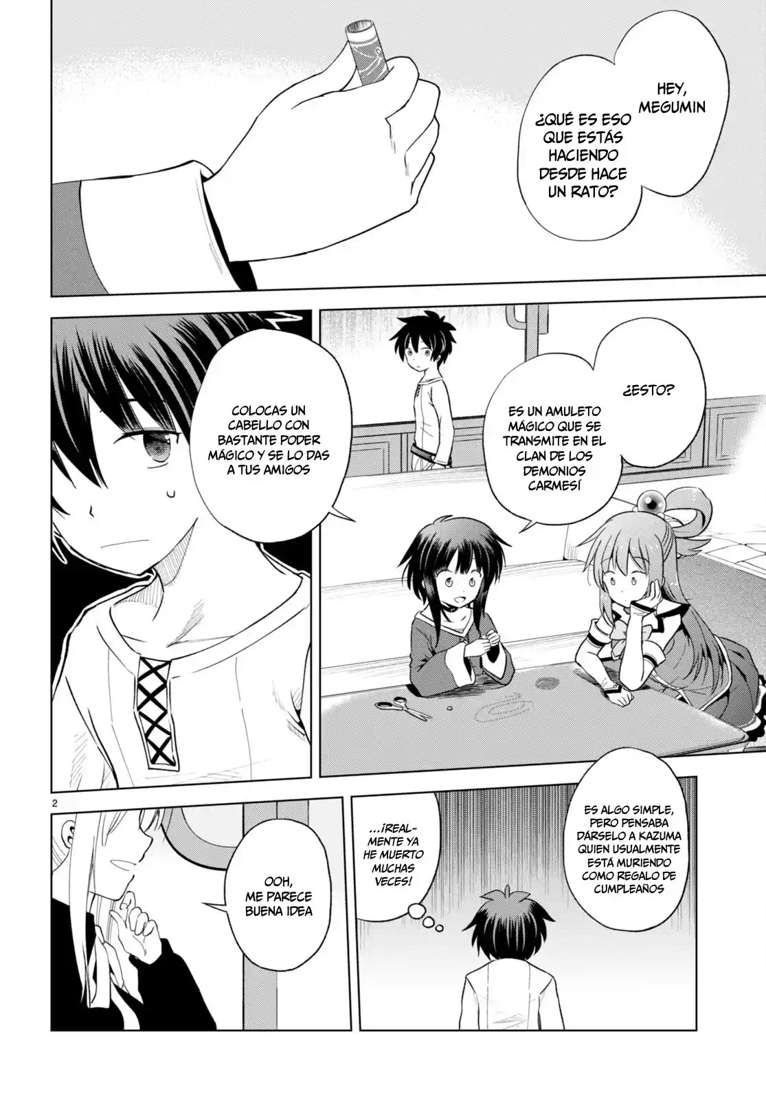 KonoSuba: God's Blessing On This Wonderful World! - Capítulo 92 - Página 3 - LectorTMOo
