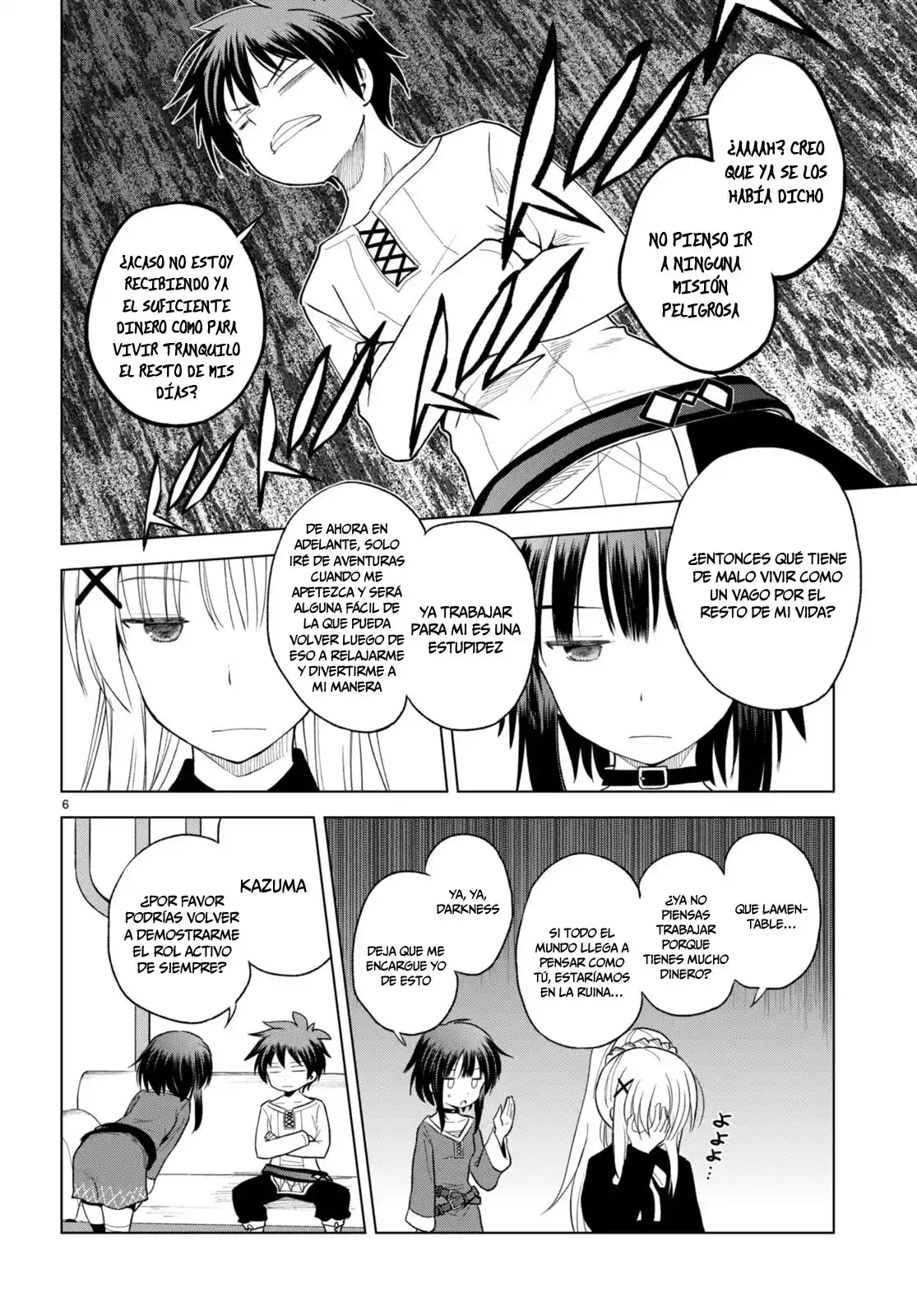 KonoSuba: God's Blessing On This Wonderful World! - Capítulo 92 - Página 7 - LectorTMOo