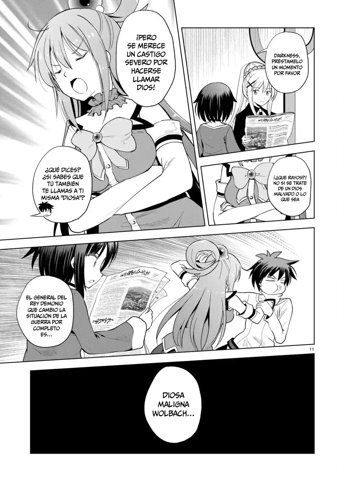 KonoSuba: God's Blessing On This Wonderful World! - Capítulo 92 - Página 12 - LectorTMOo