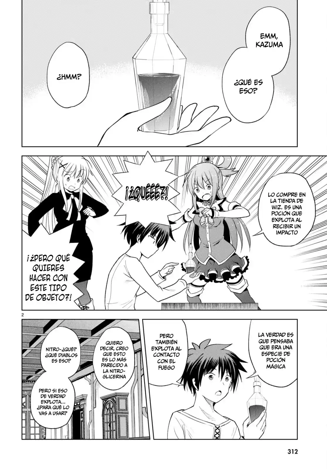 KonoSuba: God's Blessing On This Wonderful World! - Capítulo 94 - Página 3 - LectorTMOo
