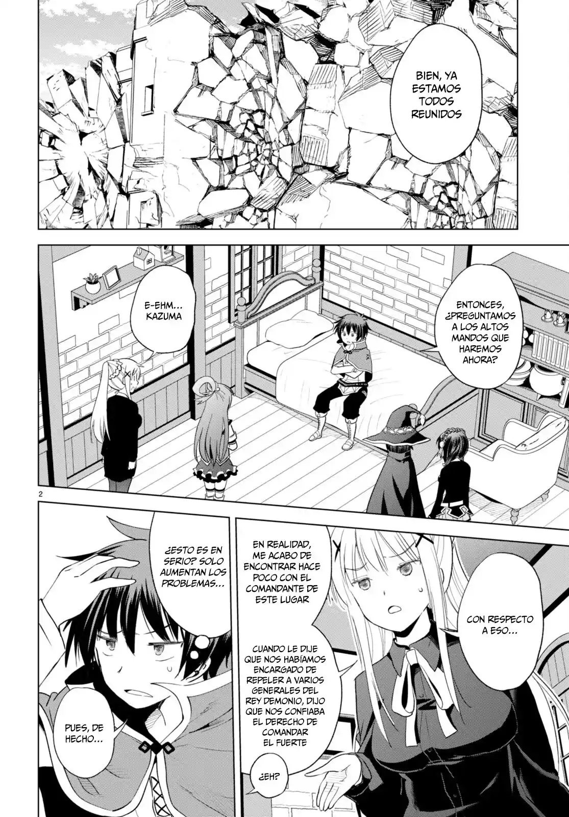 KonoSuba: God's Blessing On This Wonderful World! - Capítulo 97 - Página 3 - LectorTMOo