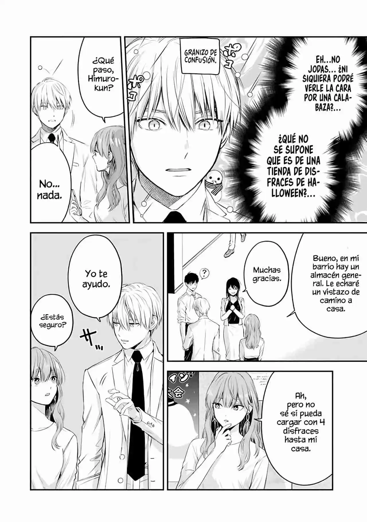 Koori Zokusei Danshi To Cool Na Douryo Joshi - Capítulo 32 - Página 8 - LectorTMOo