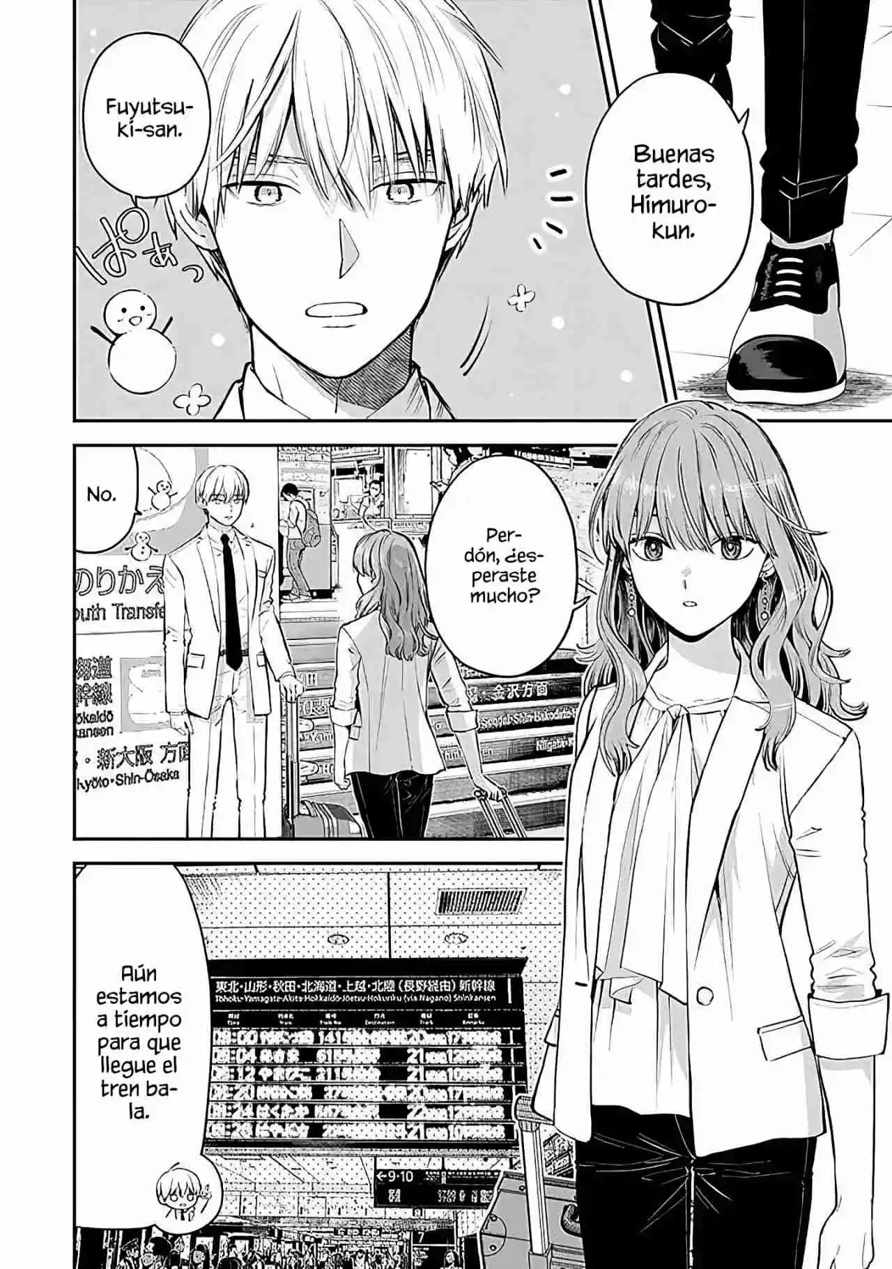 Koori Zokusei Danshi To Cool Na Douryo Joshi - Capítulo 40 - Página 4 - LectorTMOo