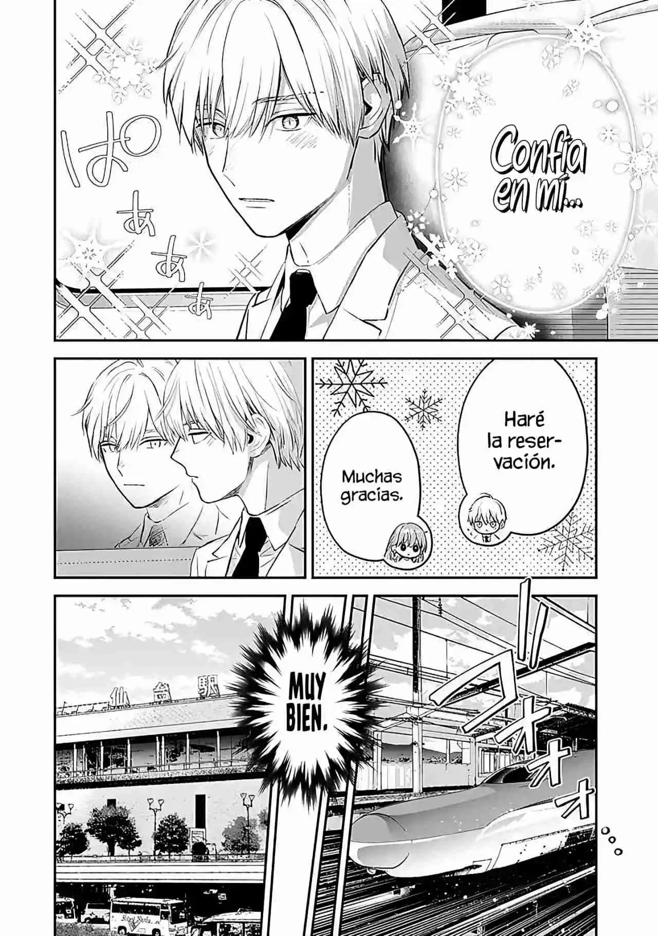 Koori Zokusei Danshi To Cool Na Douryo Joshi - Capítulo 40 - Página 8 - LectorTMOo