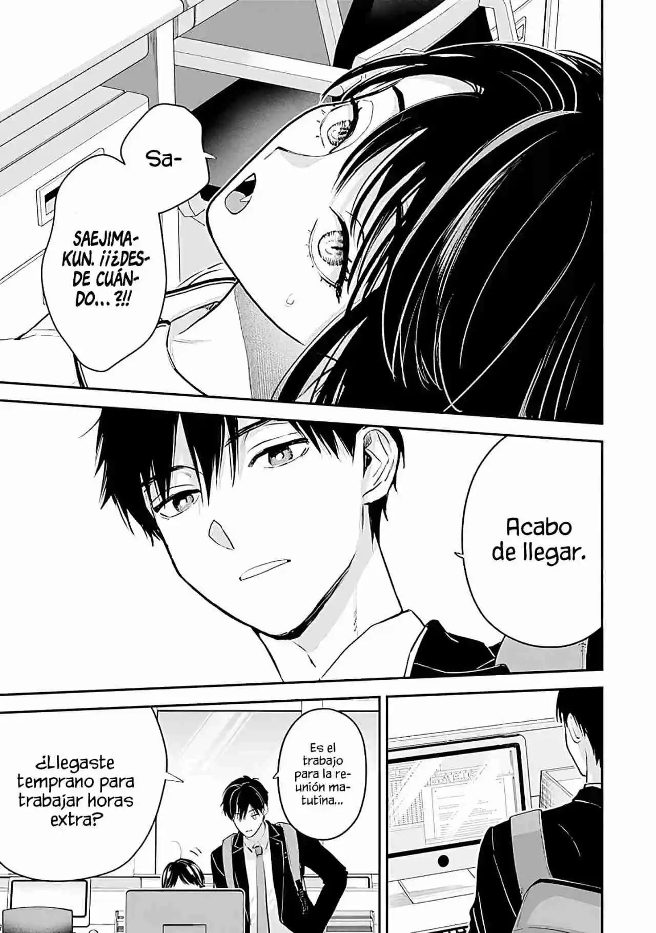 Koori Zokusei Danshi To Cool Na Douryo Joshi - Capítulo 41 - Página 5 - LectorTMOo