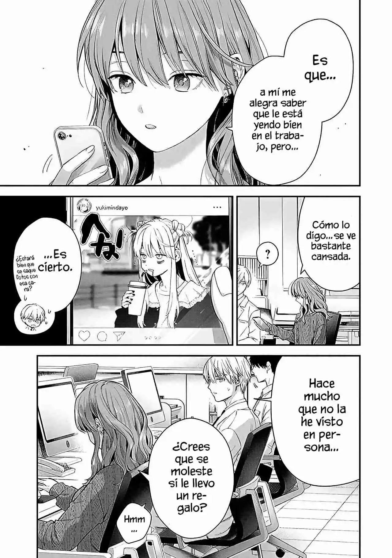 Koori Zokusei Danshi To Cool Na Douryo Joshi - Capítulo 44 - Página 5 - LectorTMOo