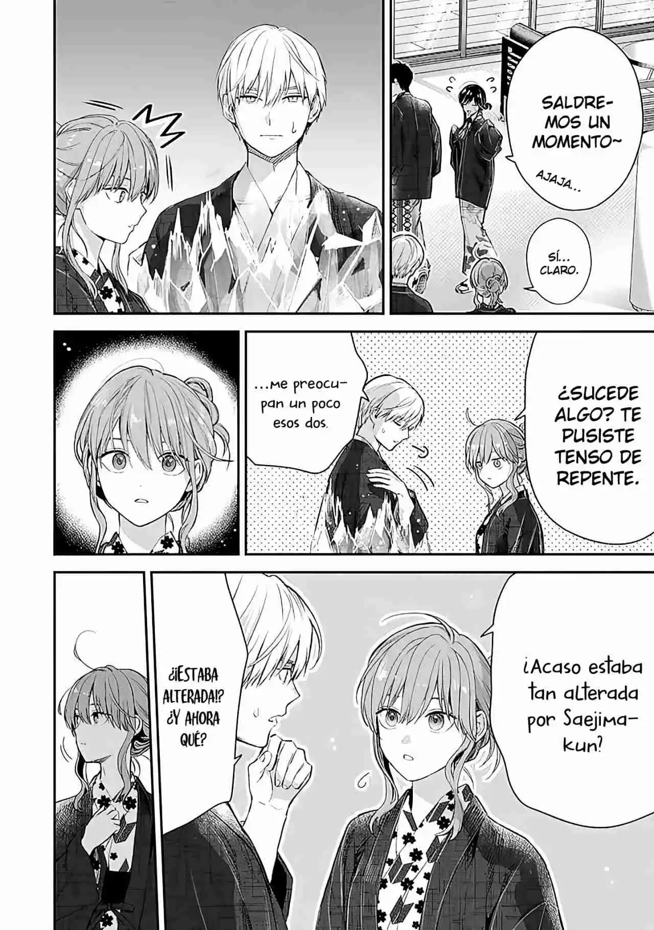 Koori Zokusei Danshi To Cool Na Douryo Joshi - Capítulo 46 - Página 17 - LectorTMOo