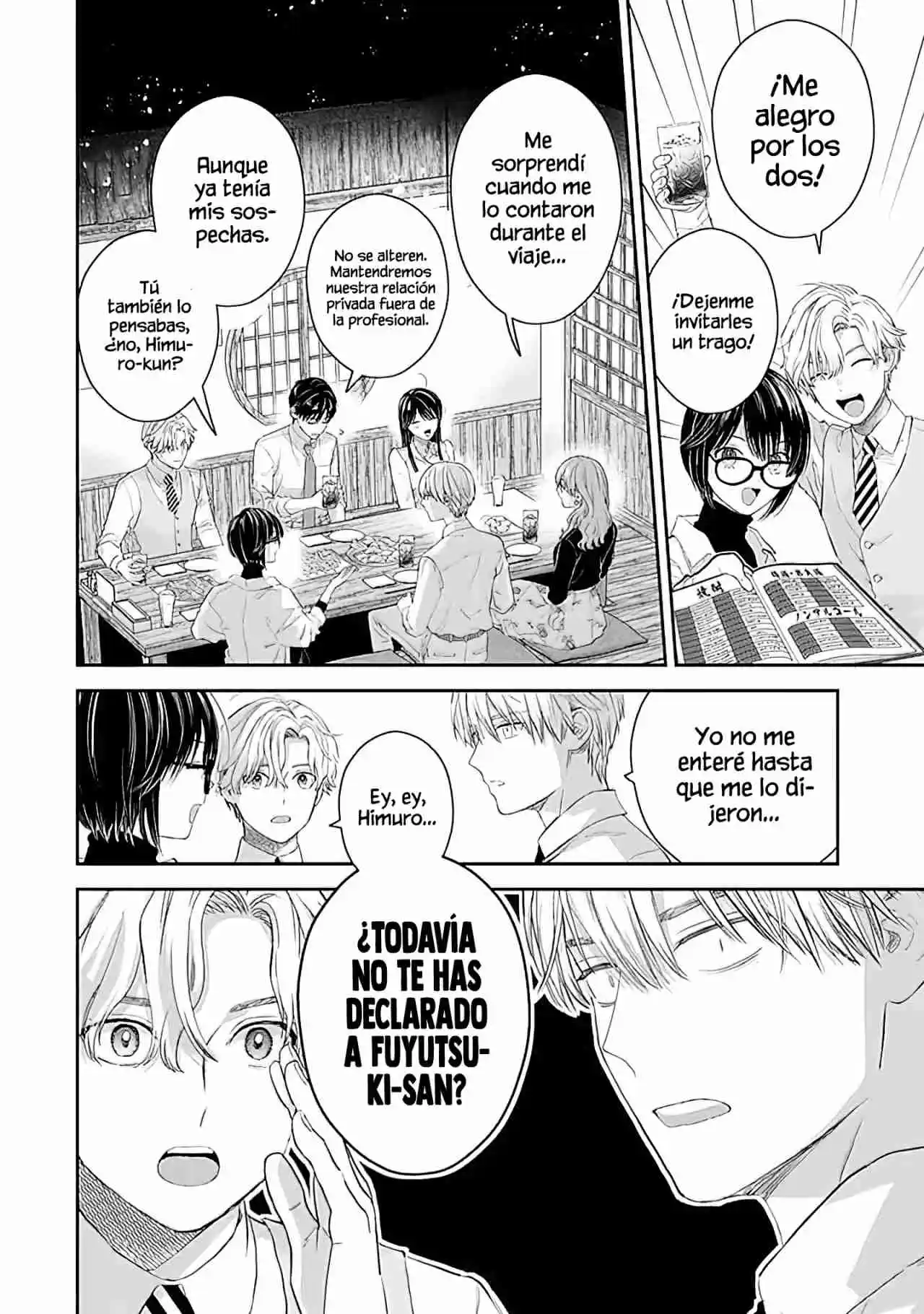 Koori Zokusei Danshi To Cool Na Douryo Joshi - Capítulo 47 - Página 4 - LectorTMOo