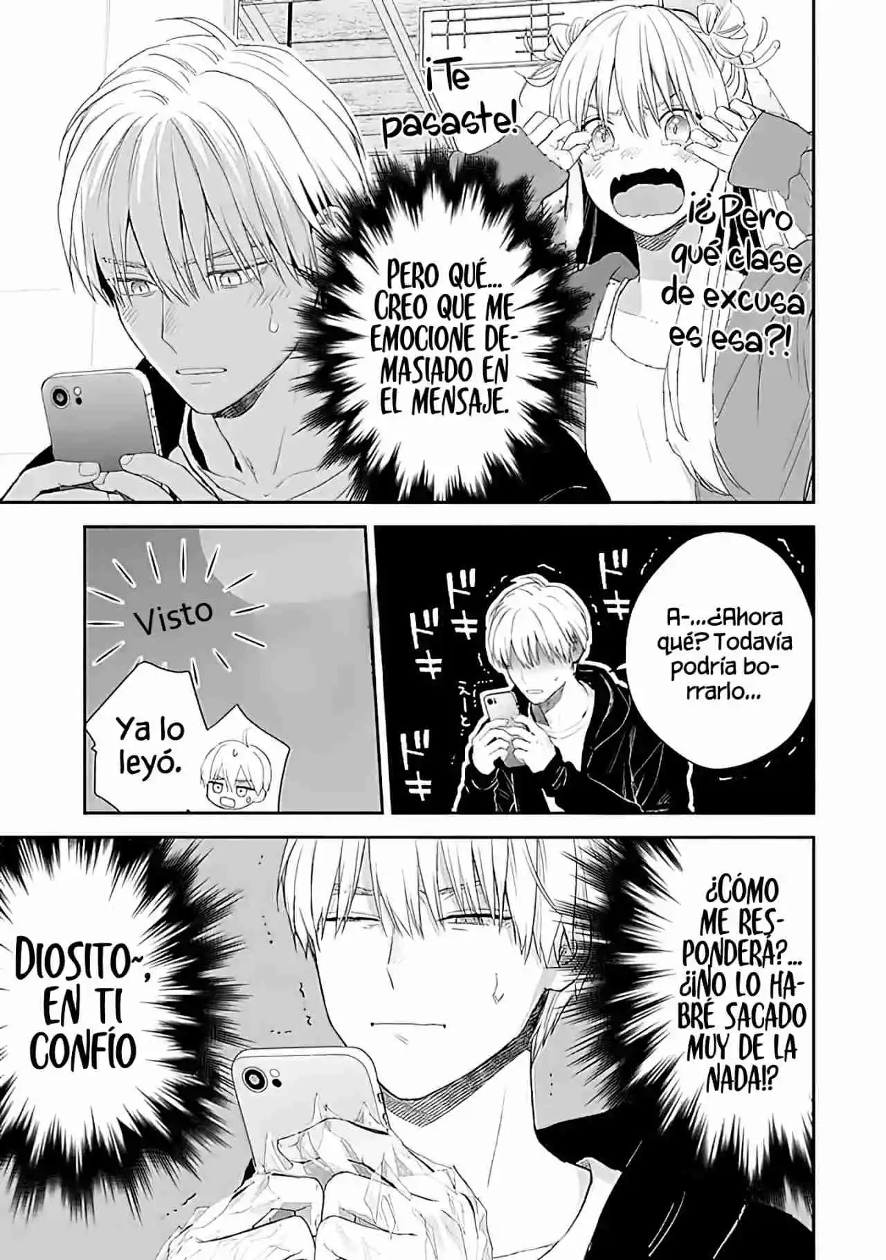 Koori Zokusei Danshi To Cool Na Douryo Joshi - Capítulo 47 - Página 7 - LectorTMOo