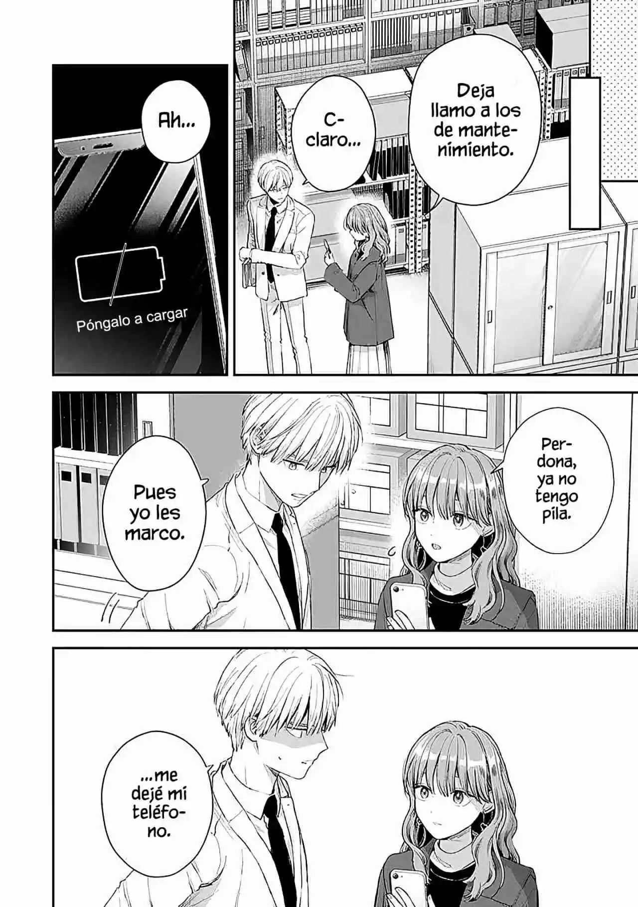 Koori Zokusei Danshi To Cool Na Douryo Joshi - Capítulo 49 - Página 6 - LectorTMOo