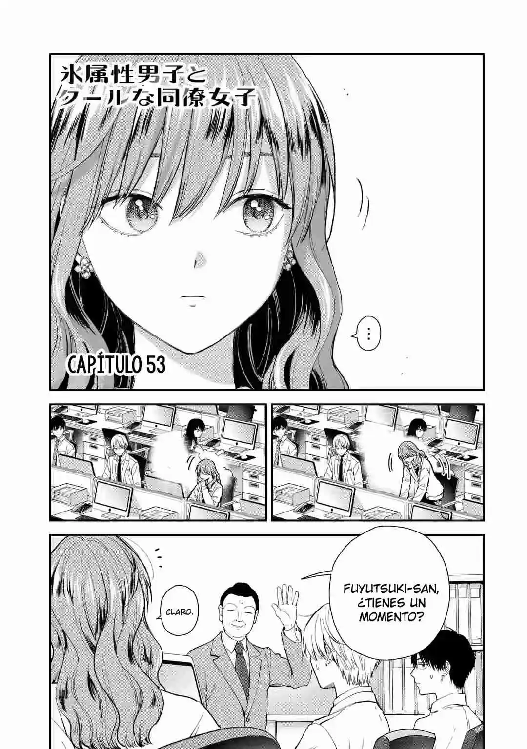 Koori Zokusei Danshi To Cool Na Douryo Joshi - Capítulo 53 - Página 3 - LectorTMOo