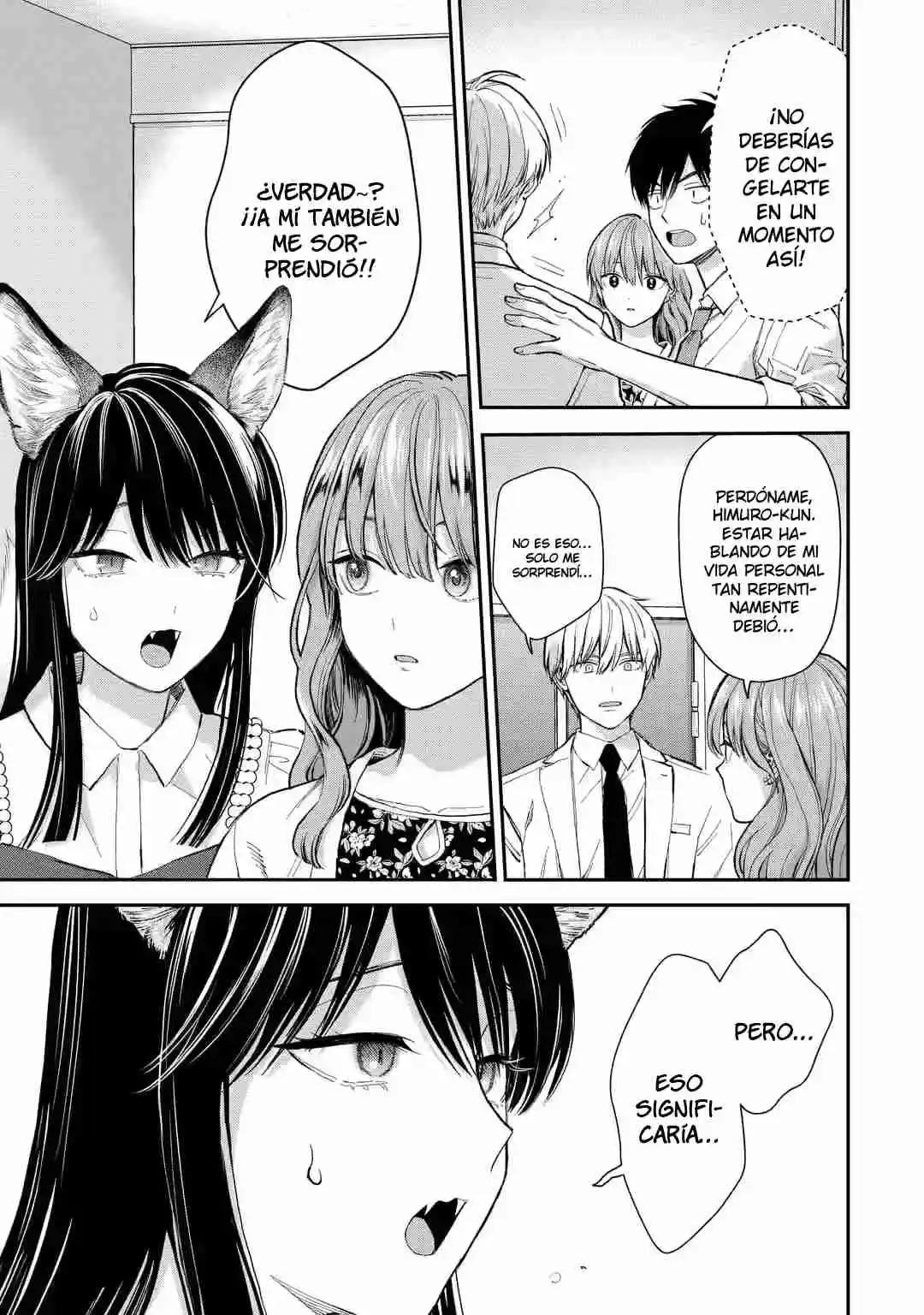 Koori Zokusei Danshi To Cool Na Douryo Joshi - Capítulo 53 - Página 9 - LectorTMOo