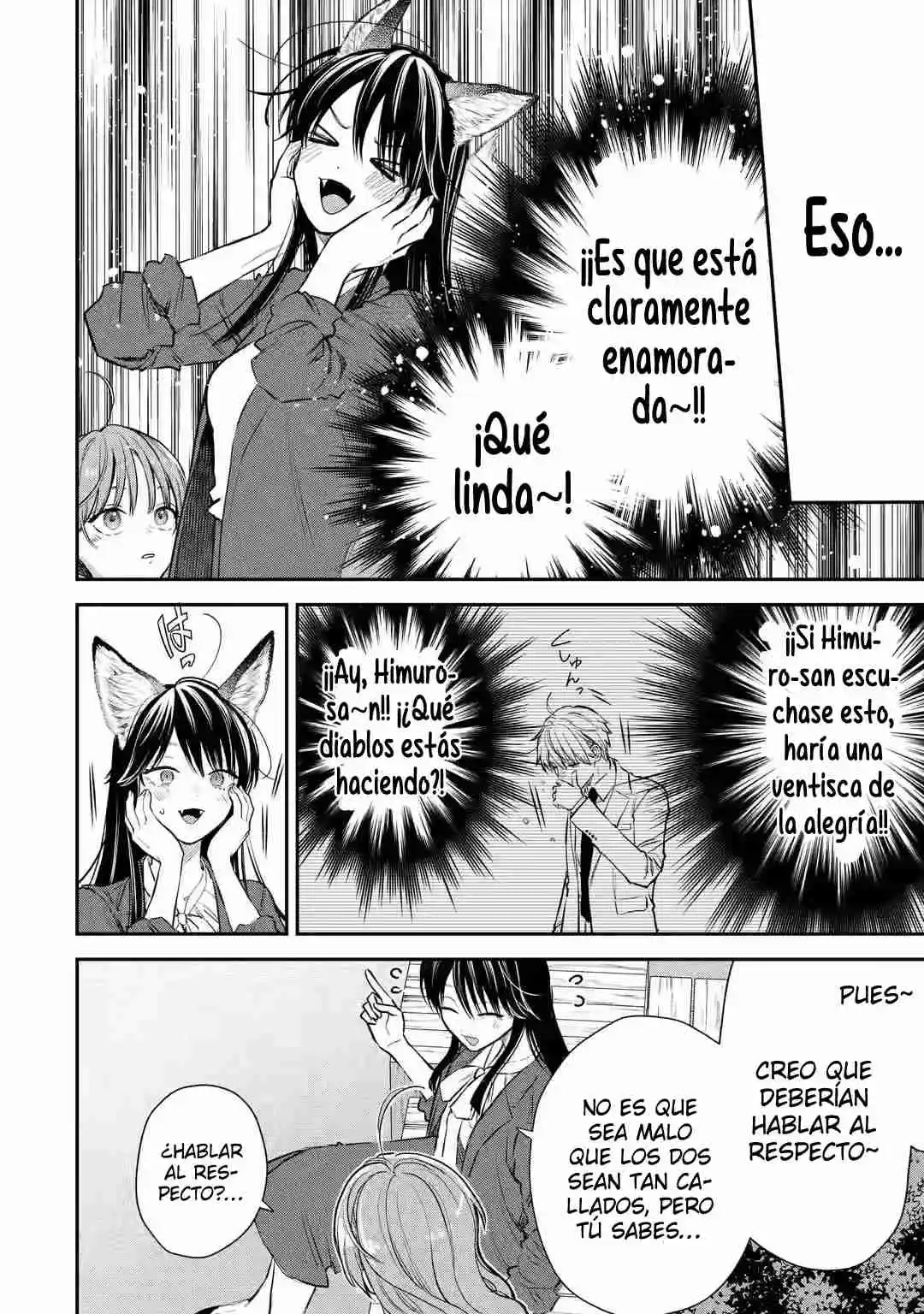 Koori Zokusei Danshi To Cool Na Douryo Joshi - Capítulo 55 - Página 17 - LectorTMOo