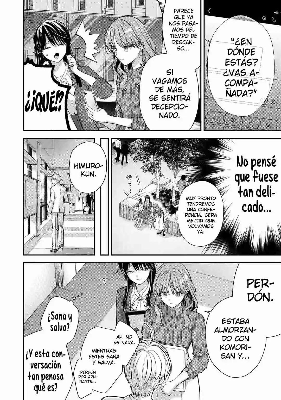 Koori Zokusei Danshi To Cool Na Douryo Joshi - Capítulo 55 - Página 19 - LectorTMOo