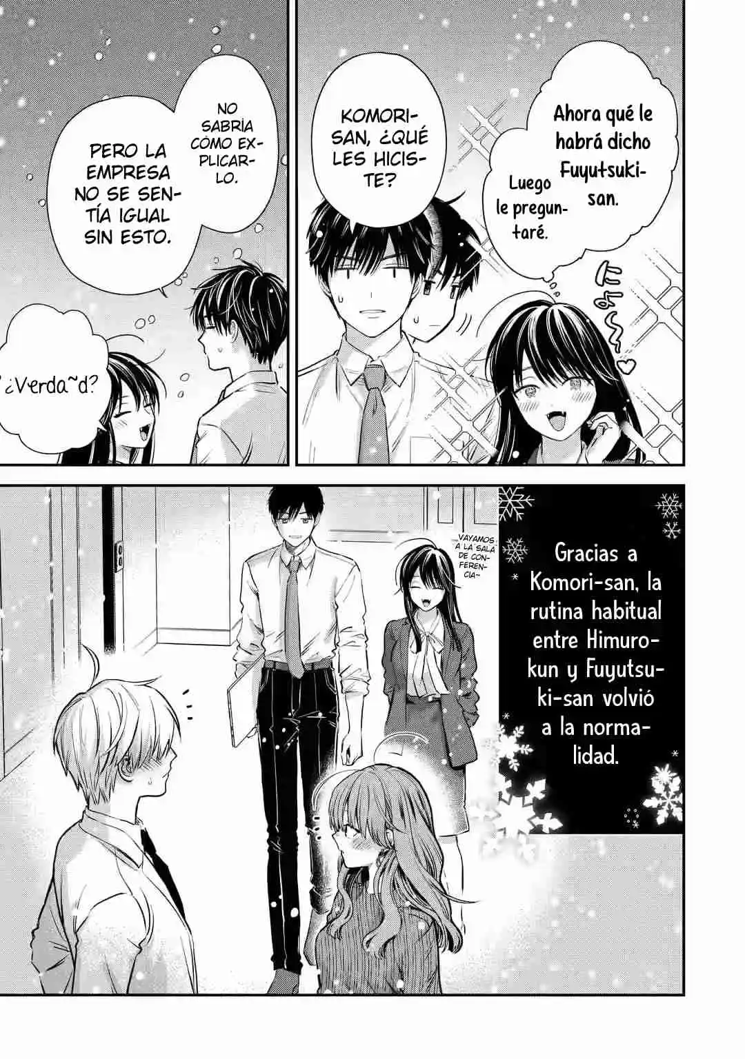 Koori Zokusei Danshi To Cool Na Douryo Joshi - Capítulo 55 - Página 26 - LectorTMOo