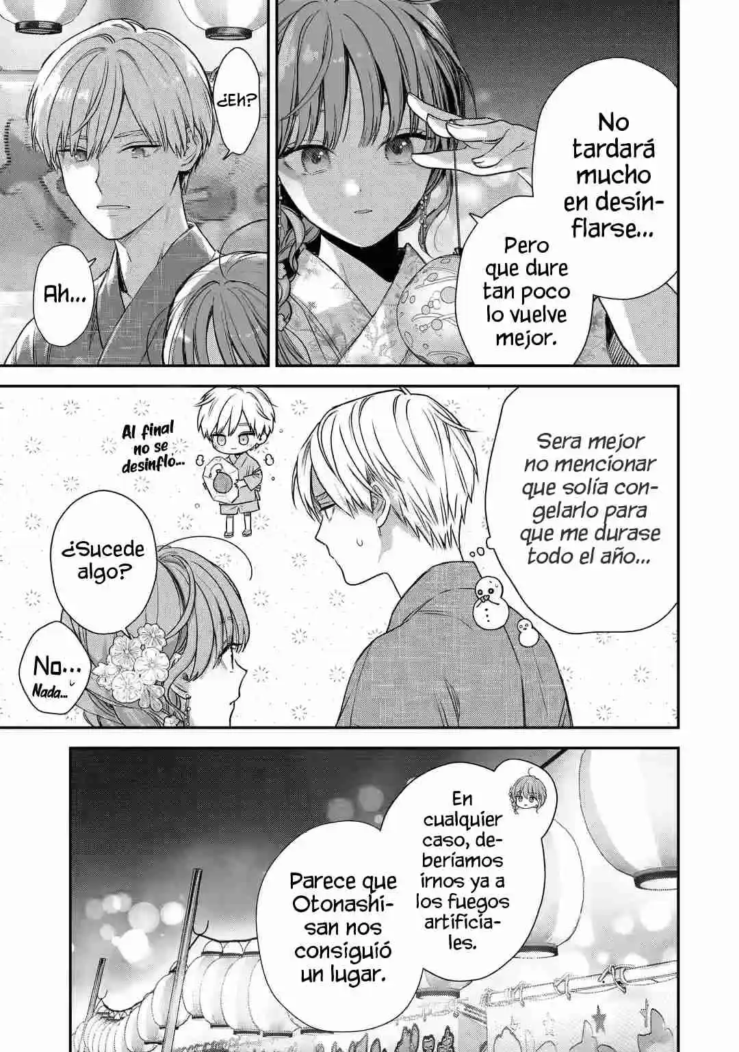 Koori Zokusei Danshi To Cool Na Douryo Joshi - Capítulo 57 - Página 13 - LectorTMOo