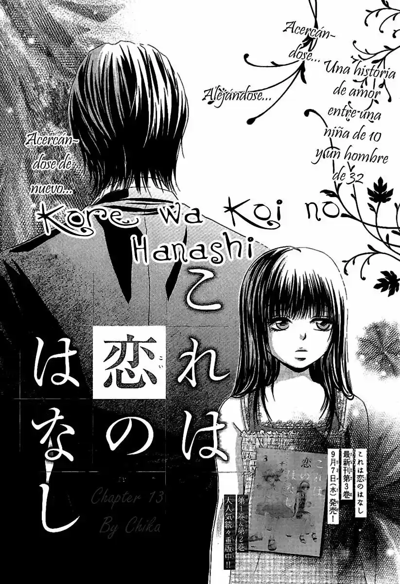 Kore Wa Koi No Hanashi - Capítulo 13 - Página 4 - LectorTMOo