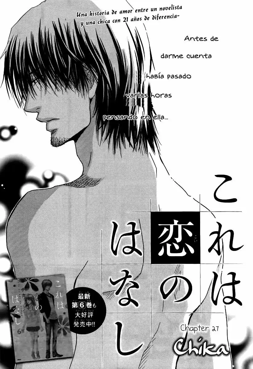 Kore Wa Koi No Hanashi - Capítulo 27 - Página 5 - LectorTMOo