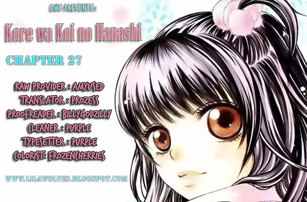 Kore Wa Koi No Hanashi - Capítulo 27 - Página 40 - LectorTMOo