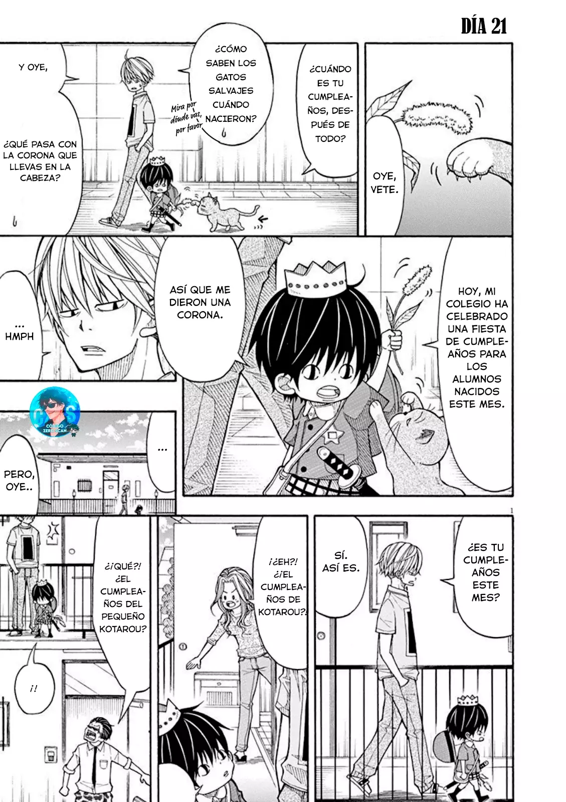 Kotarou Wa Hitorigurashi - Capítulo 21 - Página 3 - LectorTMOo