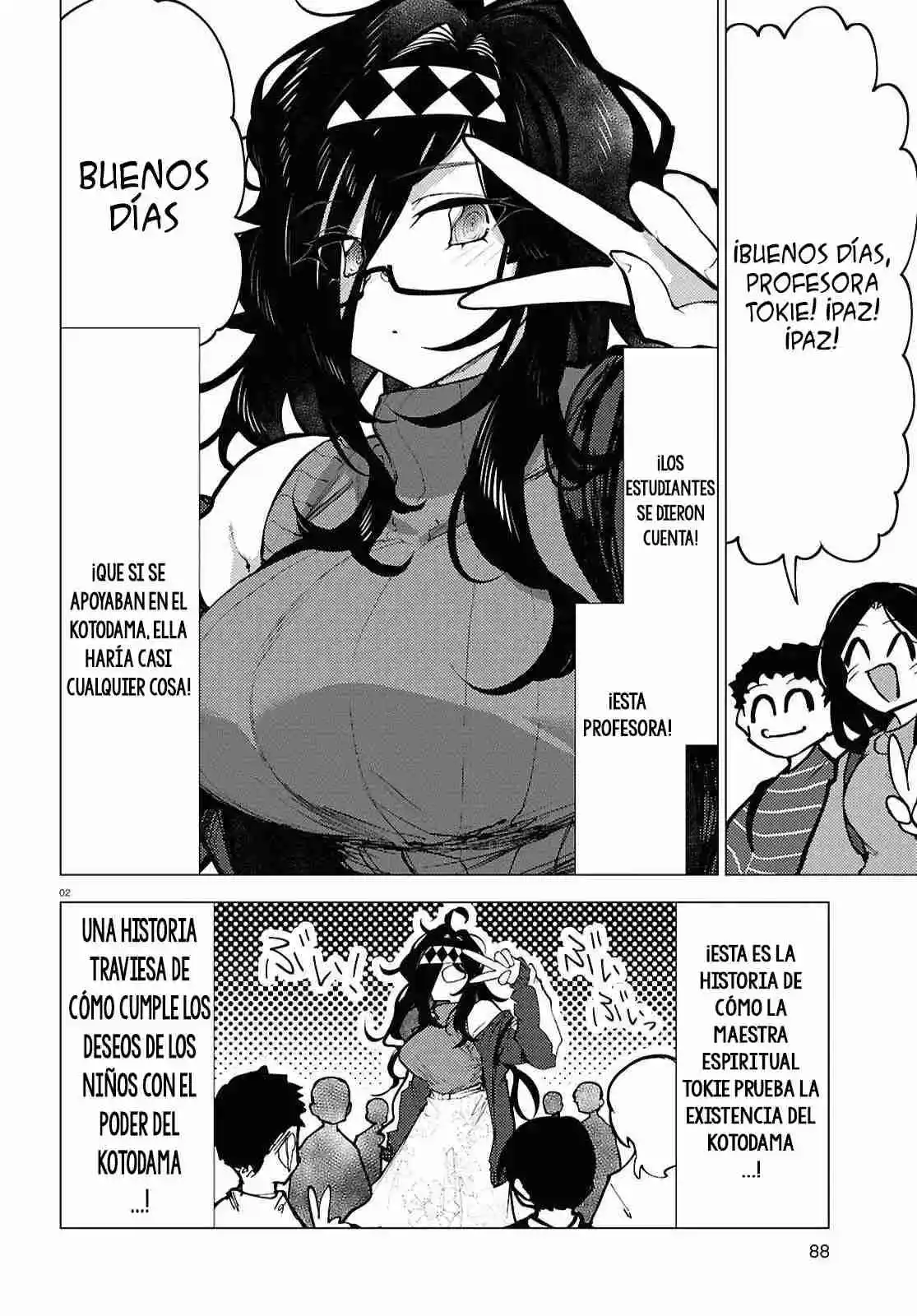 KOTODAMA KANAETE! TOKIESENSEI - Capítulo 2 - Página 4 - LectorTMOo