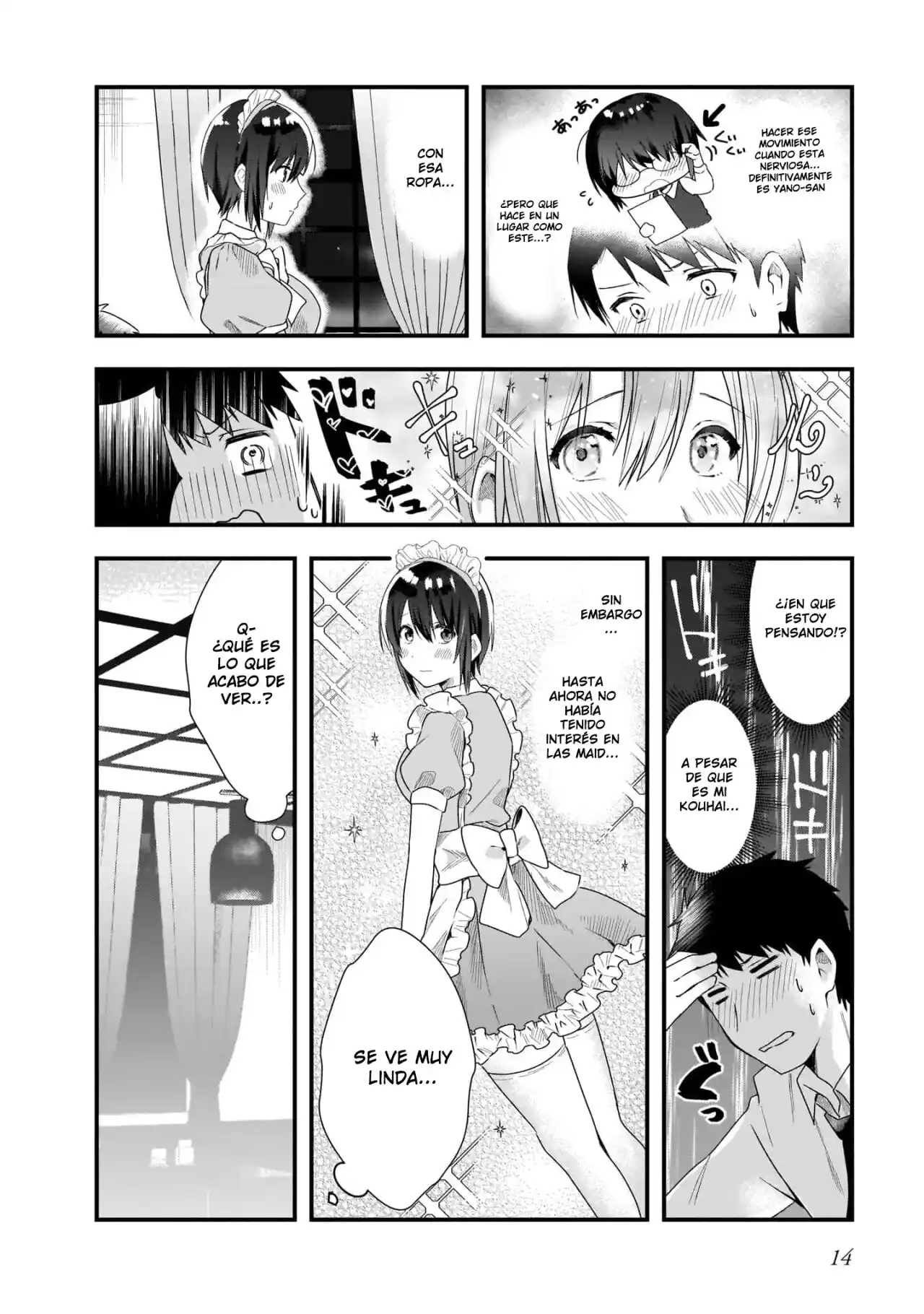 Kouhai OL Wa Meido No Hina-san Nanka Janai - Capítulo 1 - Página 16 - LectorTMOo